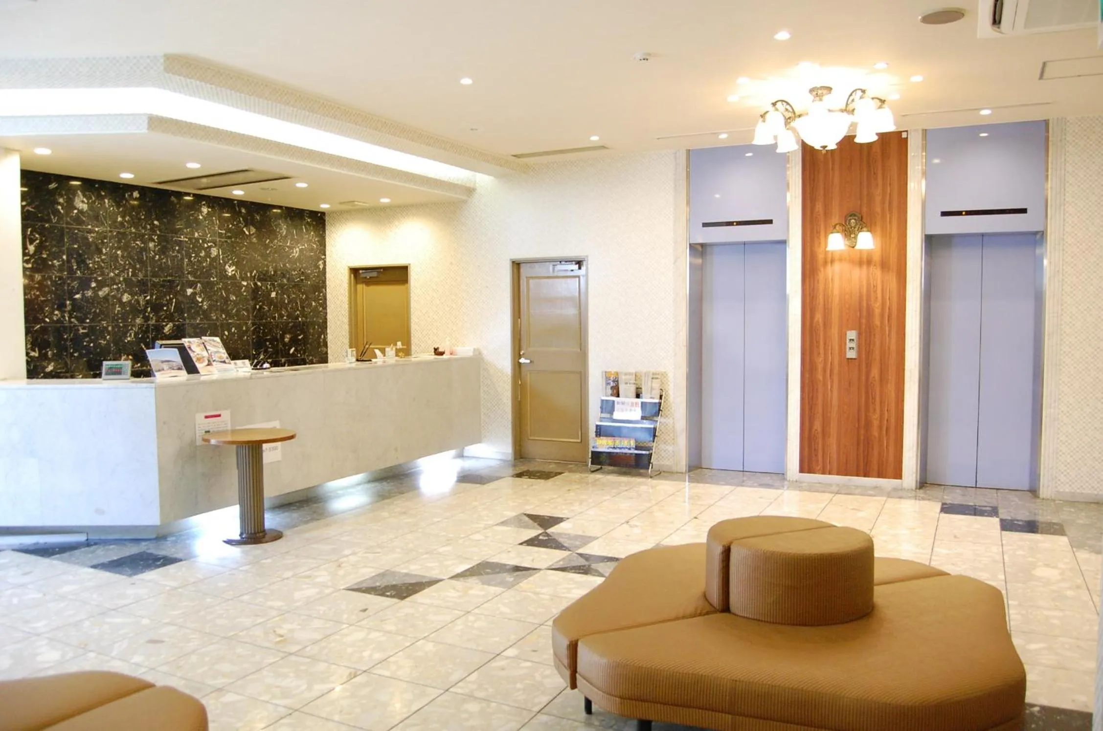 Lobby or reception in Seagrande Shimizu Station Hotel