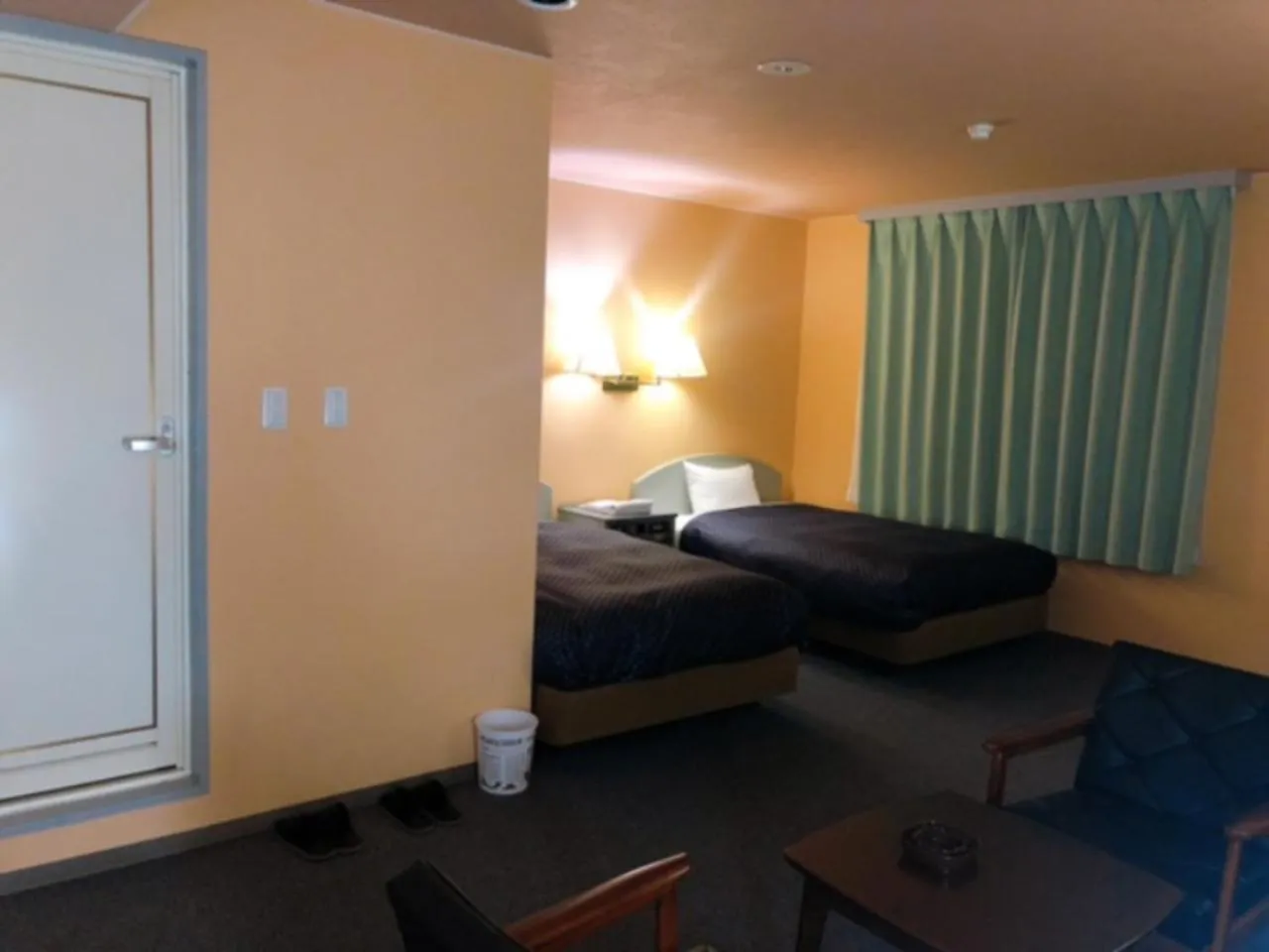 Bed in Seagrande Shimizu Station Hotel