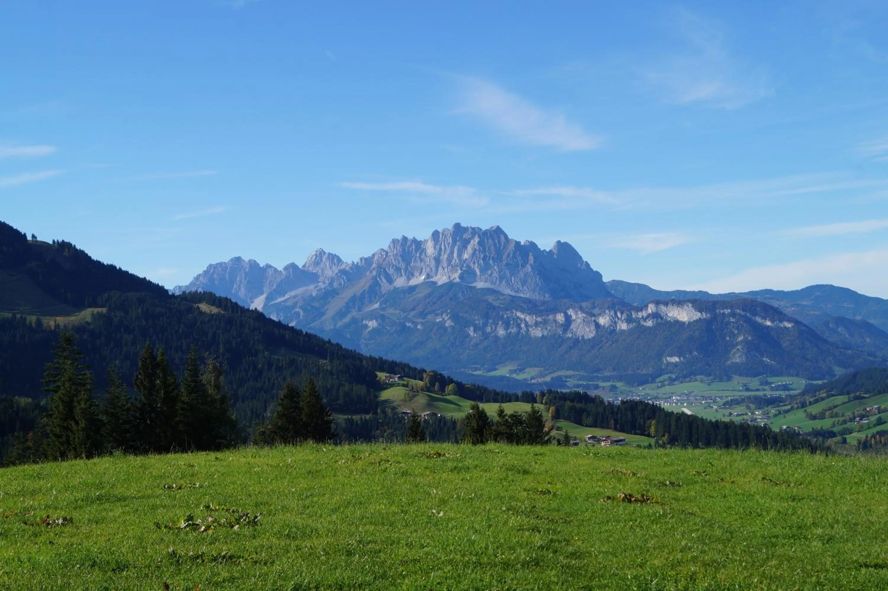 Natural landscape in Ferienwohnungen Egg