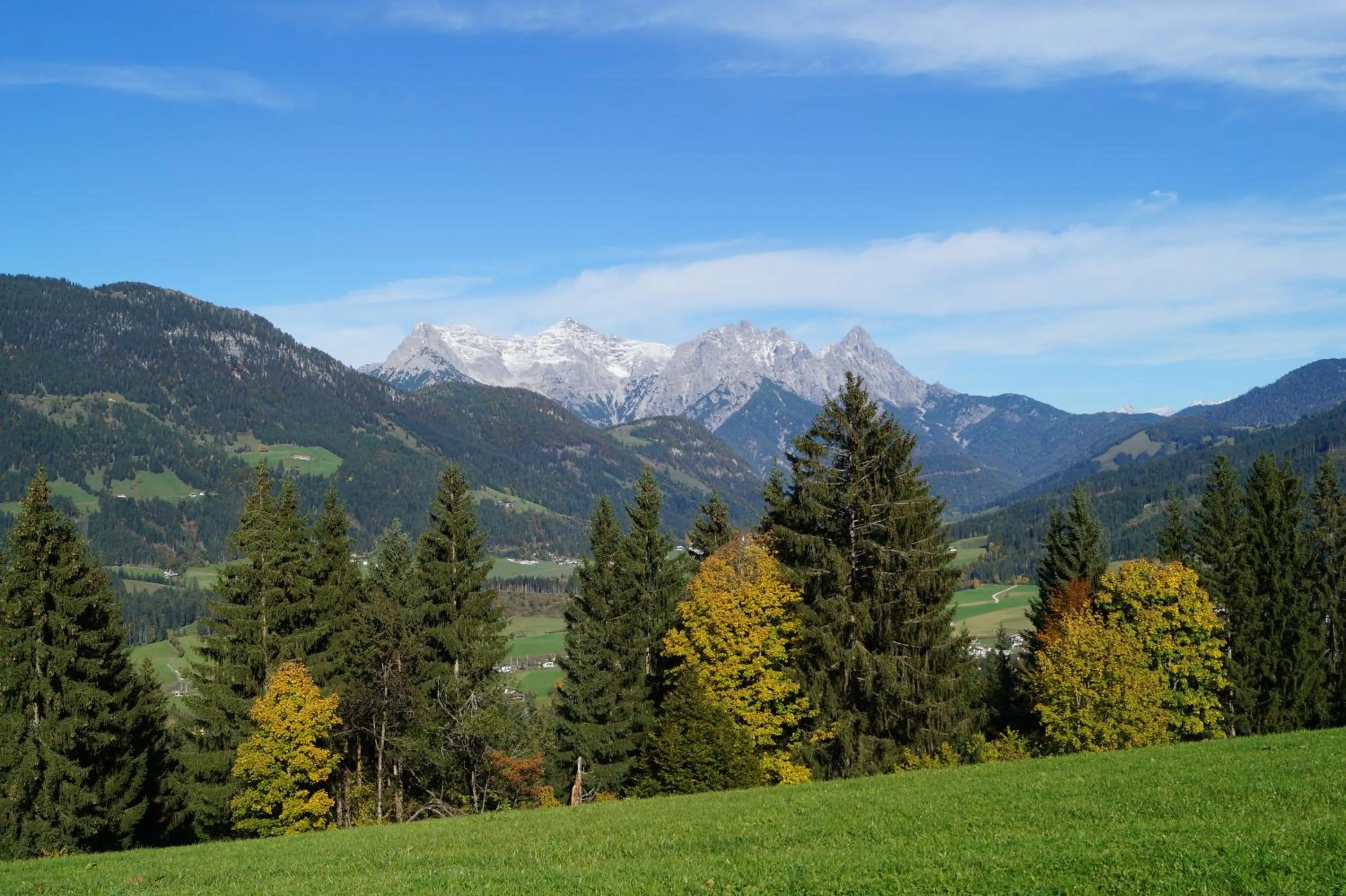 Natural landscape in Ferienwohnungen Egg
