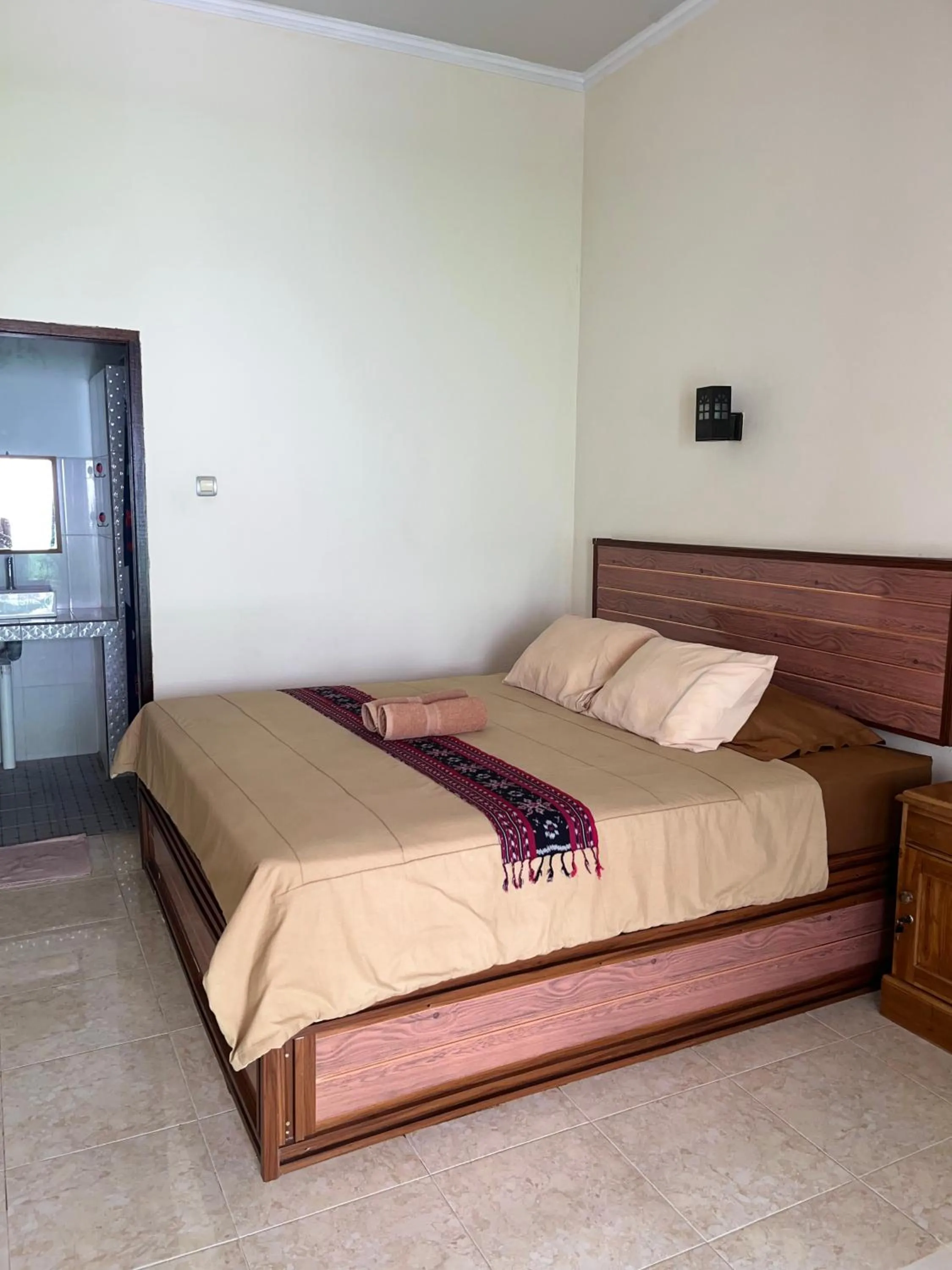 Bed in Family Garden Homestay