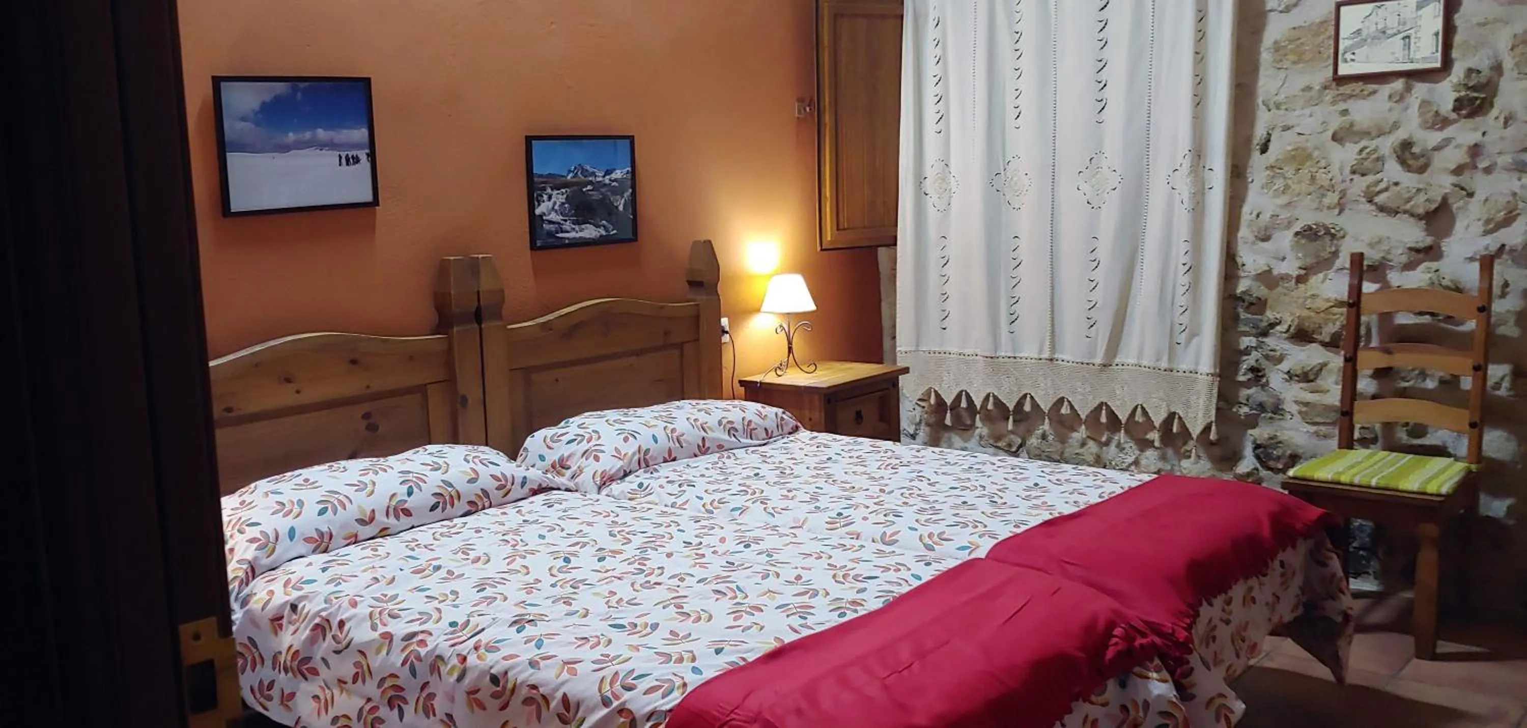 Bed in Hotel La Casa Chacinera