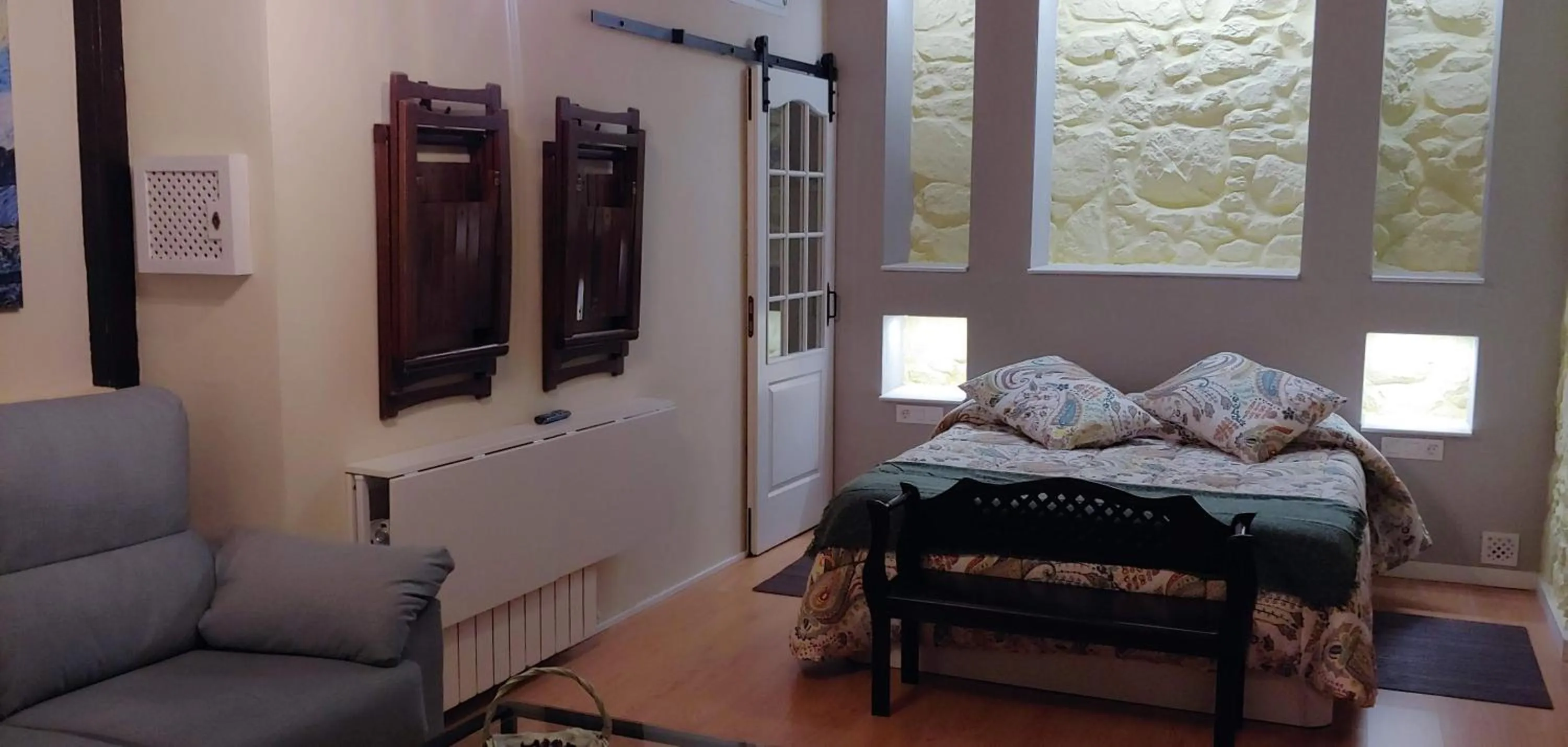 Bed in Hotel La Casa Chacinera