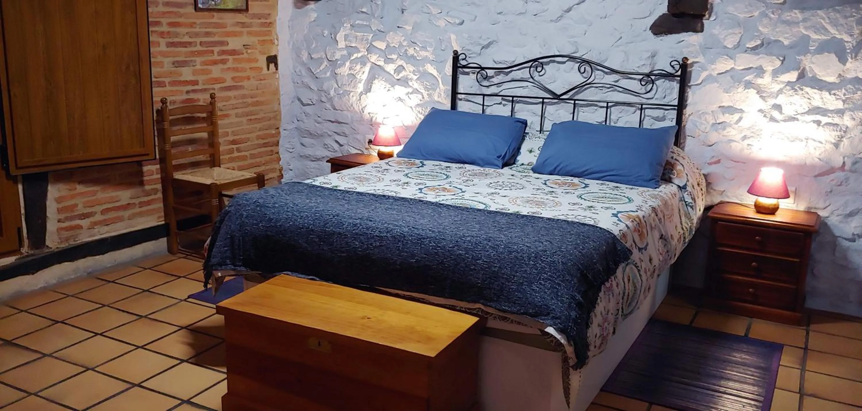 Bed in Hotel La Casa Chacinera