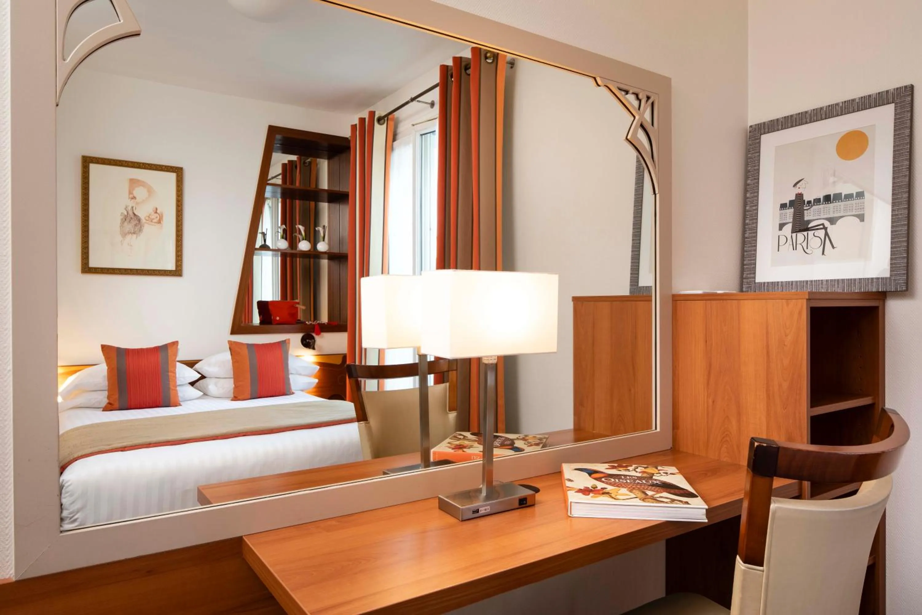 Bed in Grand Hotel des Balcons