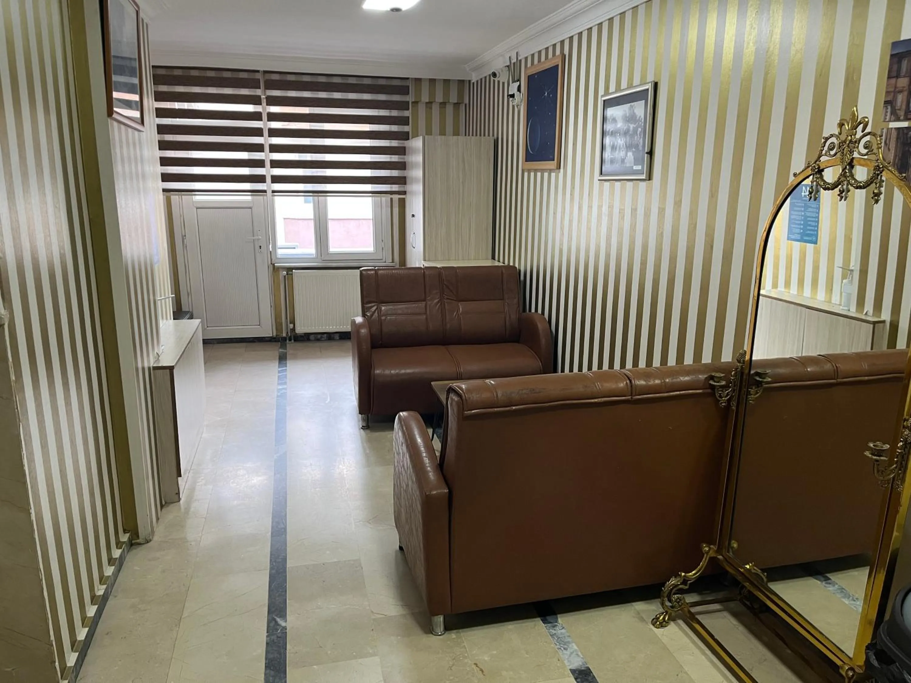 Seating area in Balkan Palace Edirne