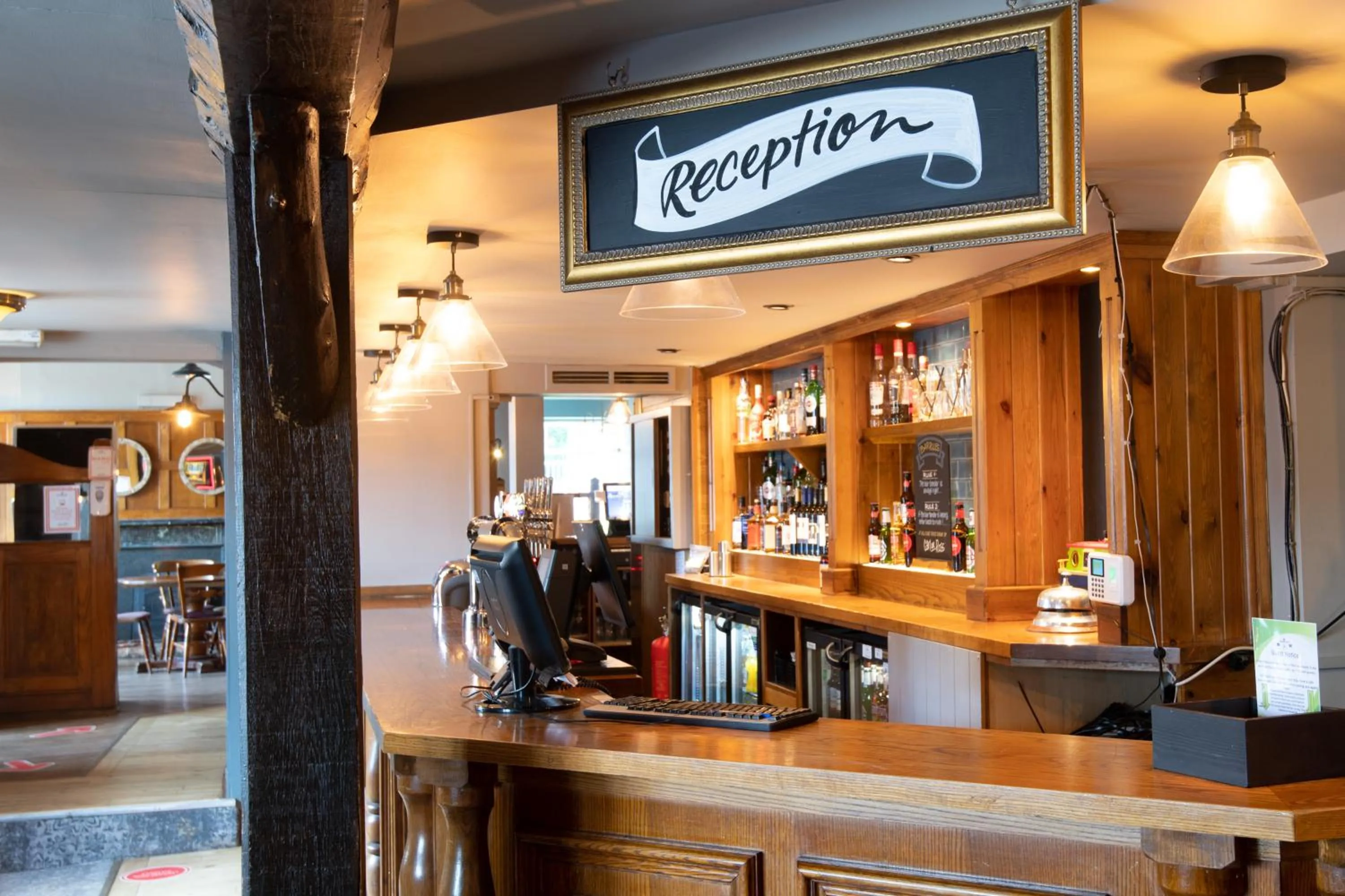 Lobby or reception in Heart of England, Northampton by Marston's Inns