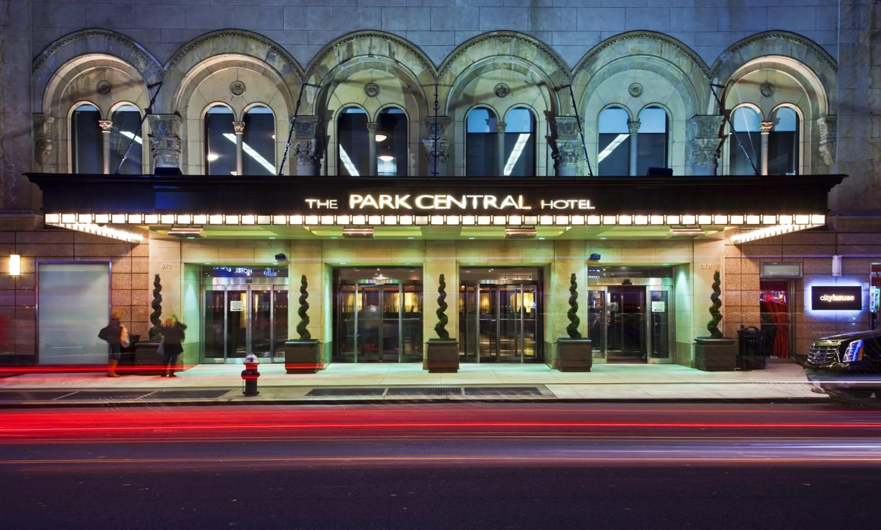Property building in Park Central Hotel New York