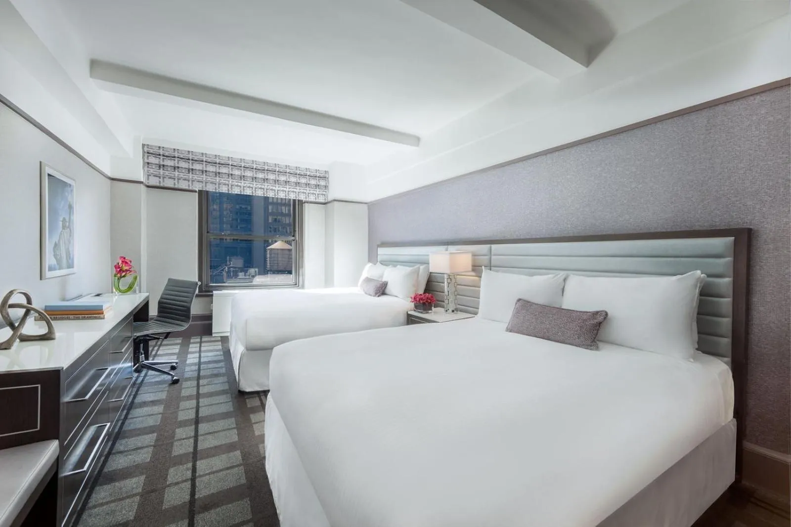 Bed in Park Central Hotel New York