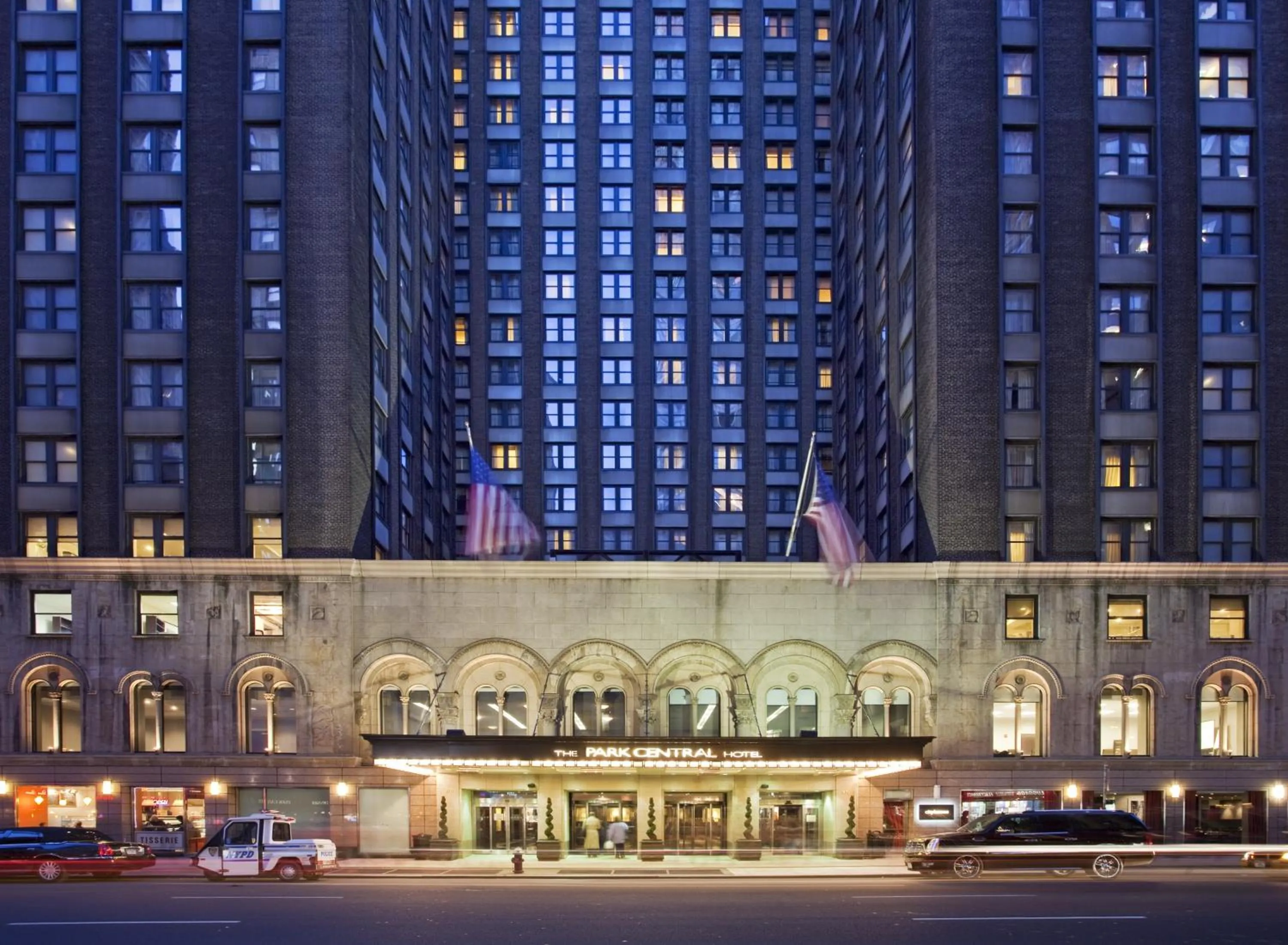 Property building in Park Central Hotel New York