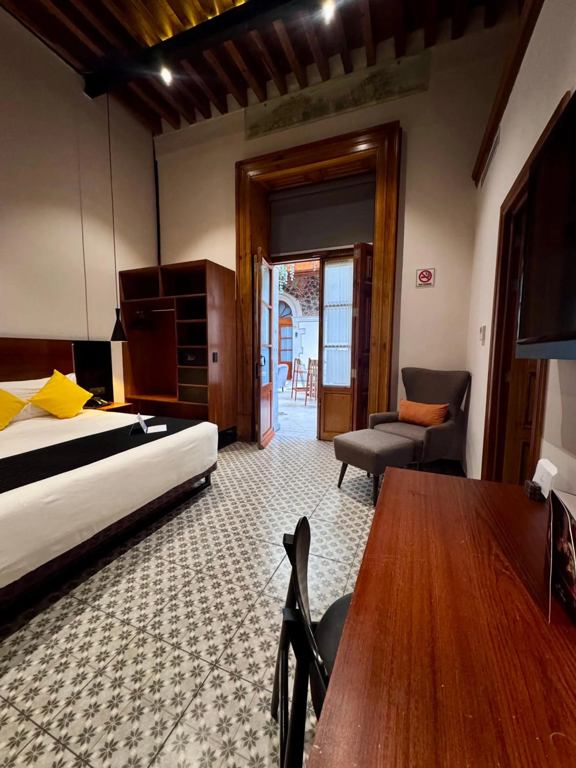 Bedroom, Bed in Casa de la Luz Hotel Boutique