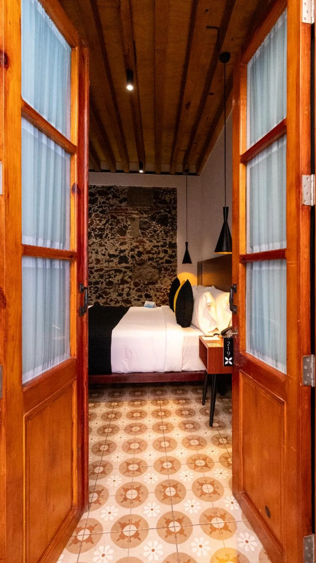 Bedroom, Bed in Casa de la Luz Hotel Boutique