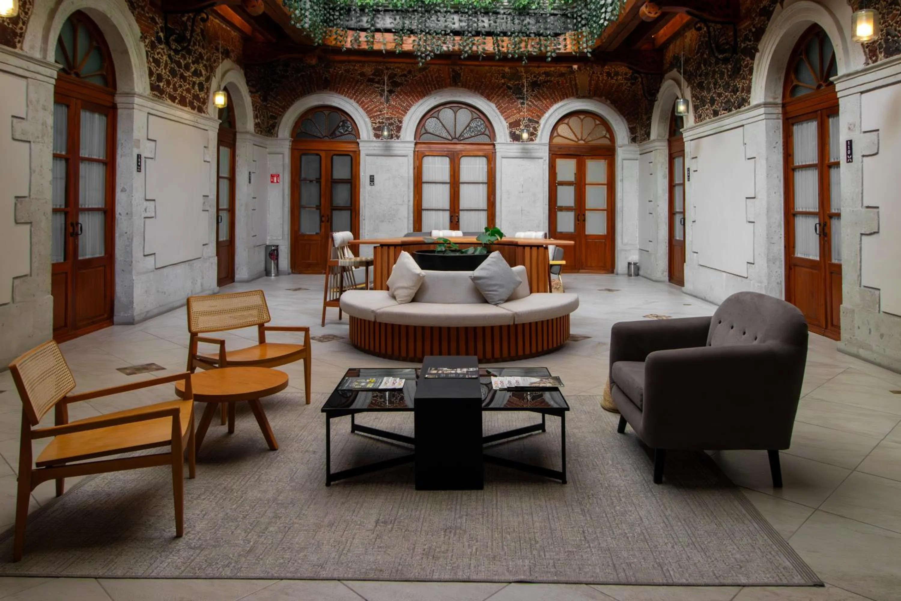 Patio in Casa de la Luz Hotel Boutique