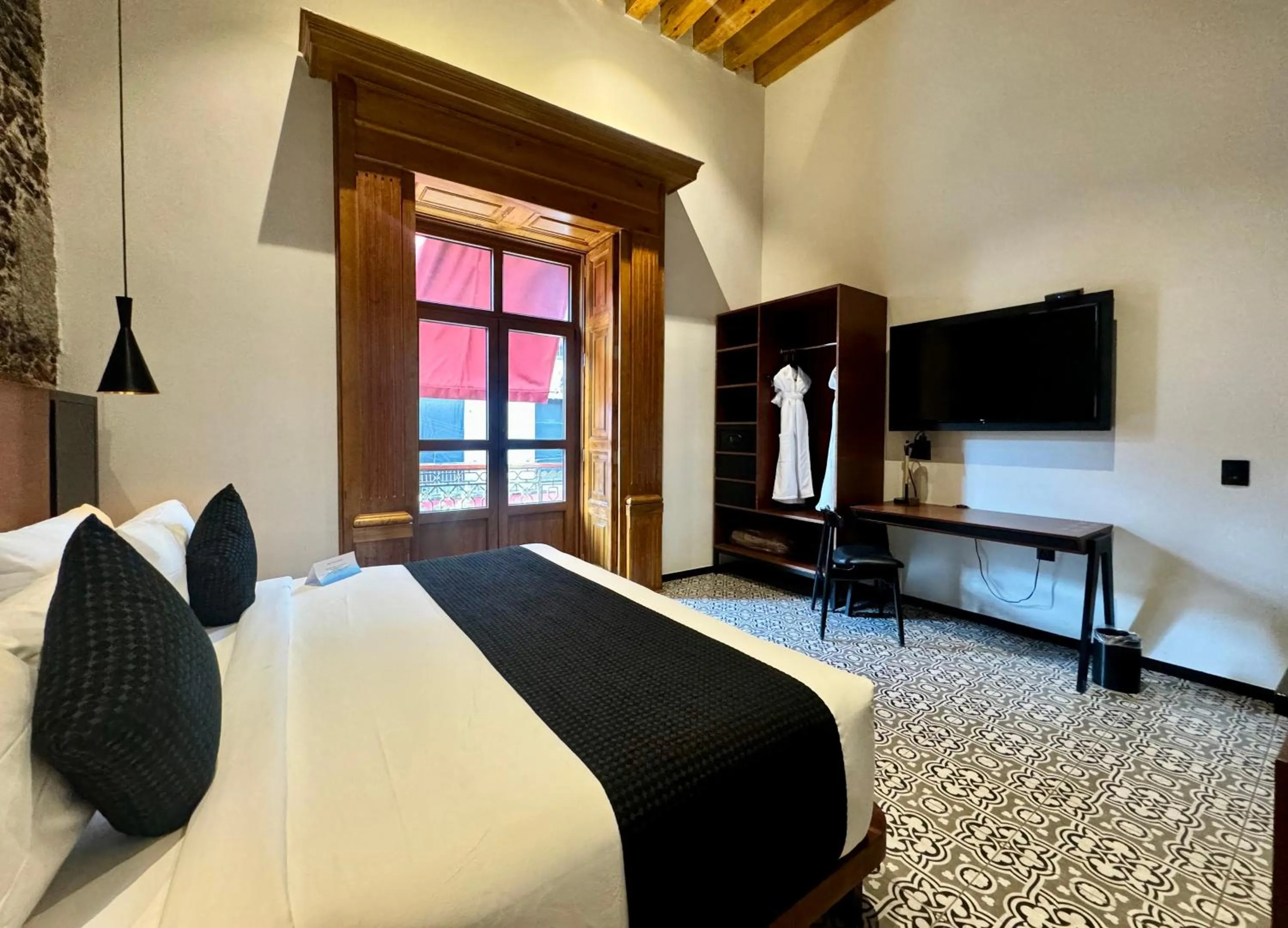 Bedroom, Bed in Casa de la Luz Hotel Boutique