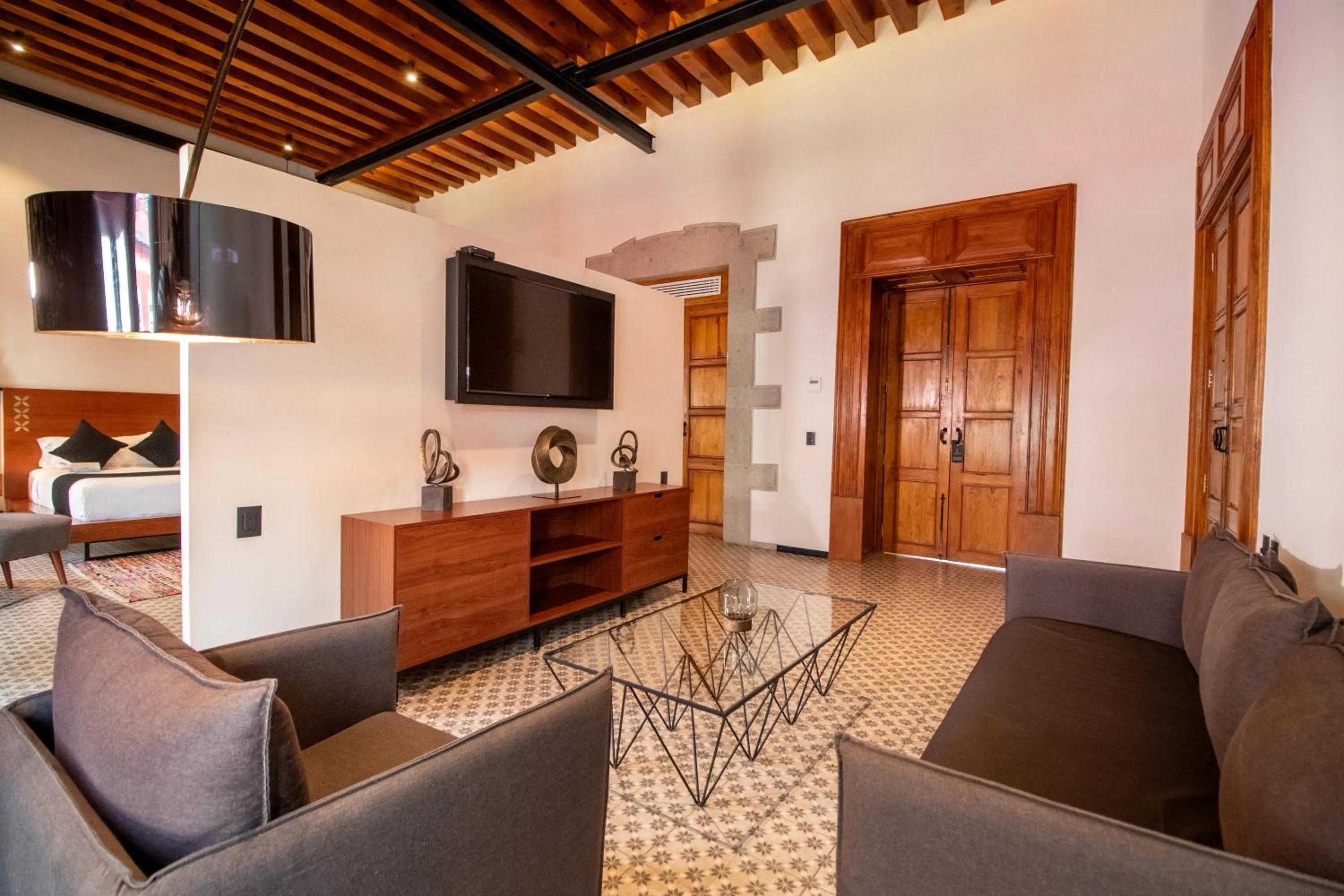 Living room in Casa de la Luz Hotel Boutique
