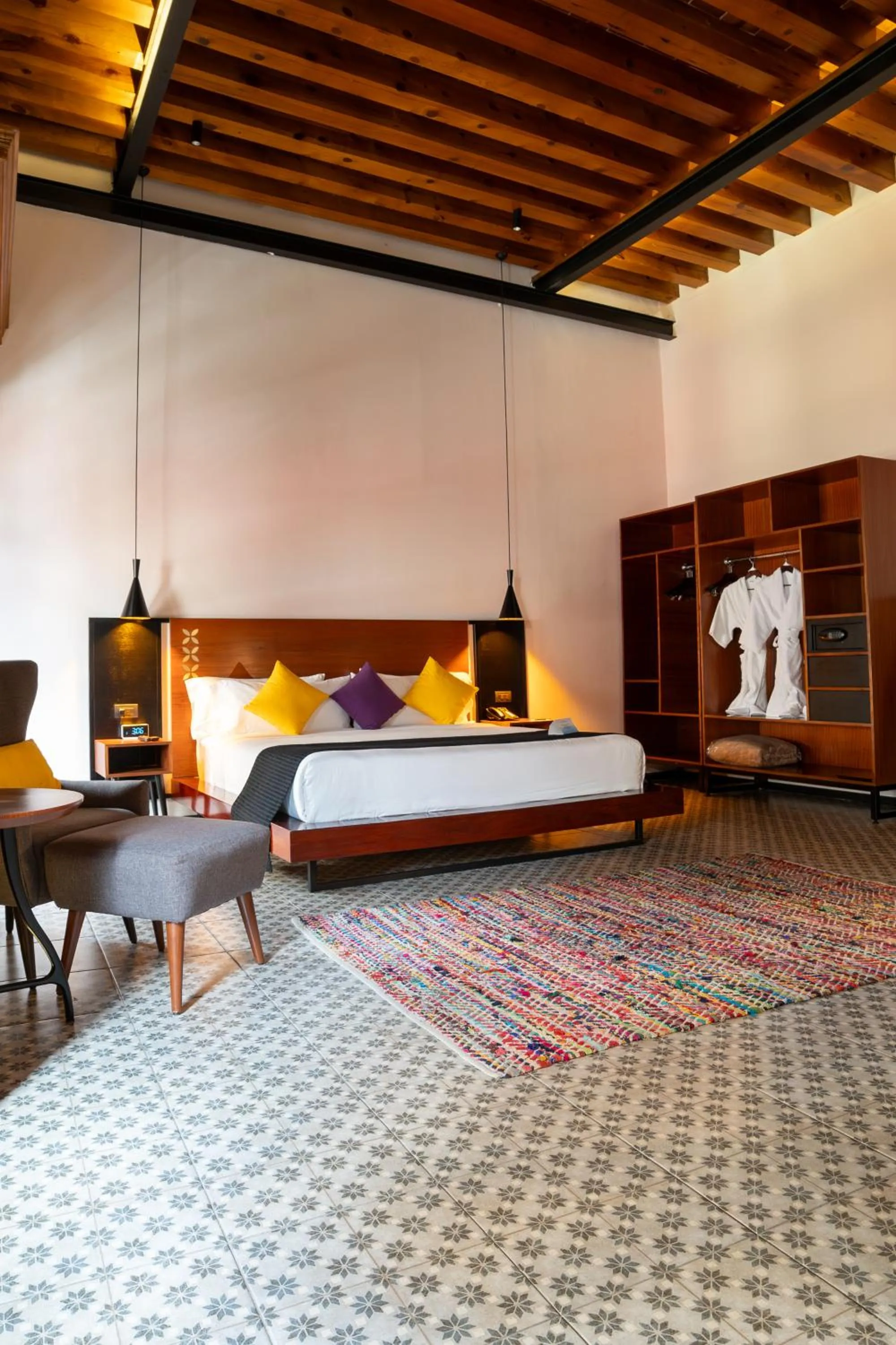 Bed in Casa de la Luz Hotel Boutique
