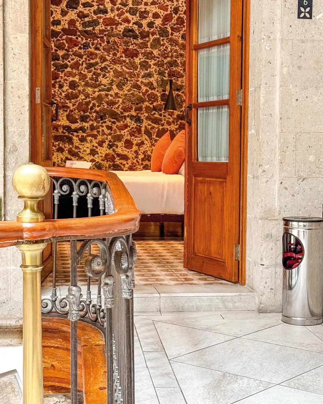 Photo of the whole room in Casa de la Luz Hotel Boutique