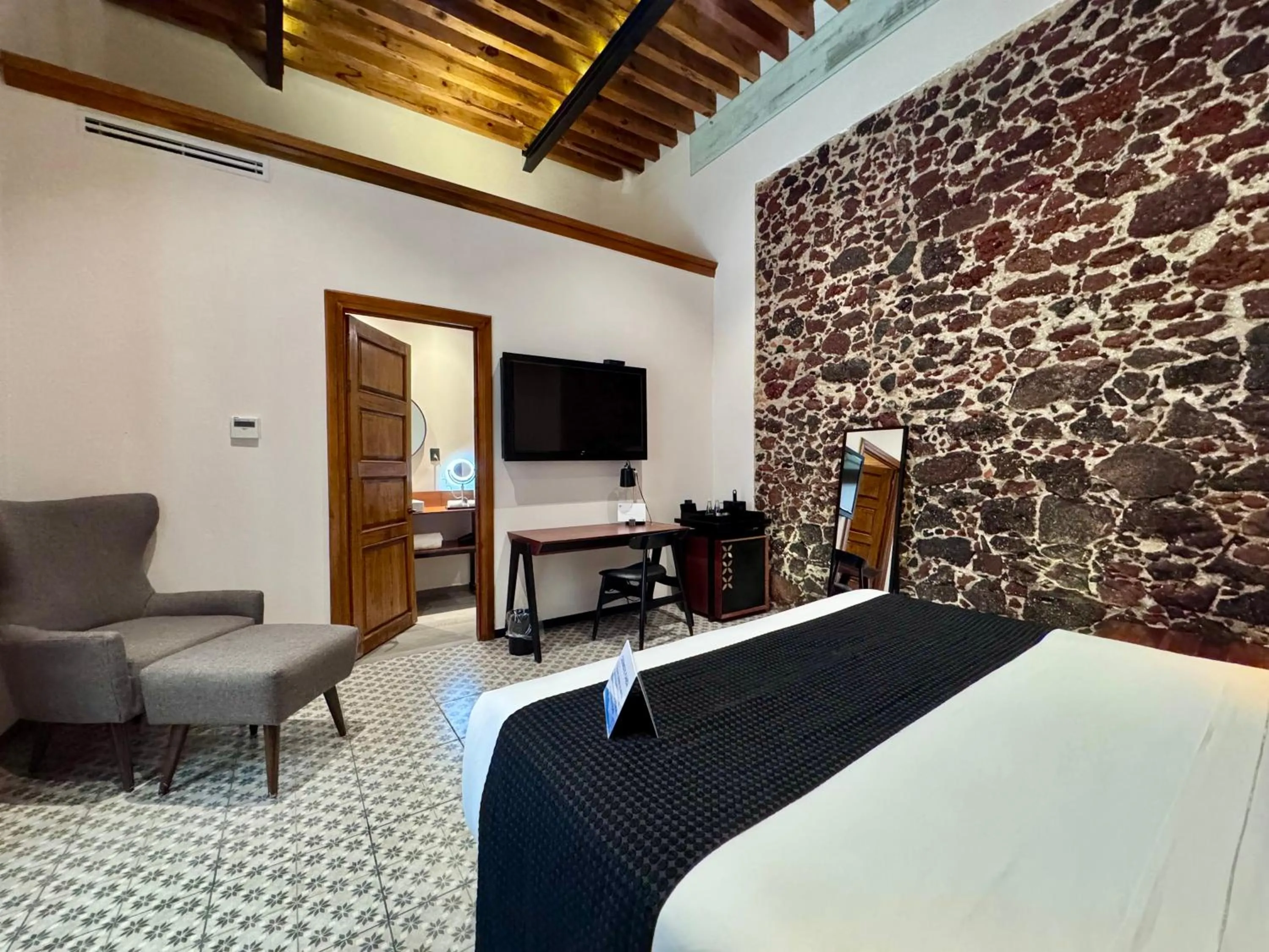 Bedroom, Bed in Casa de la Luz Hotel Boutique