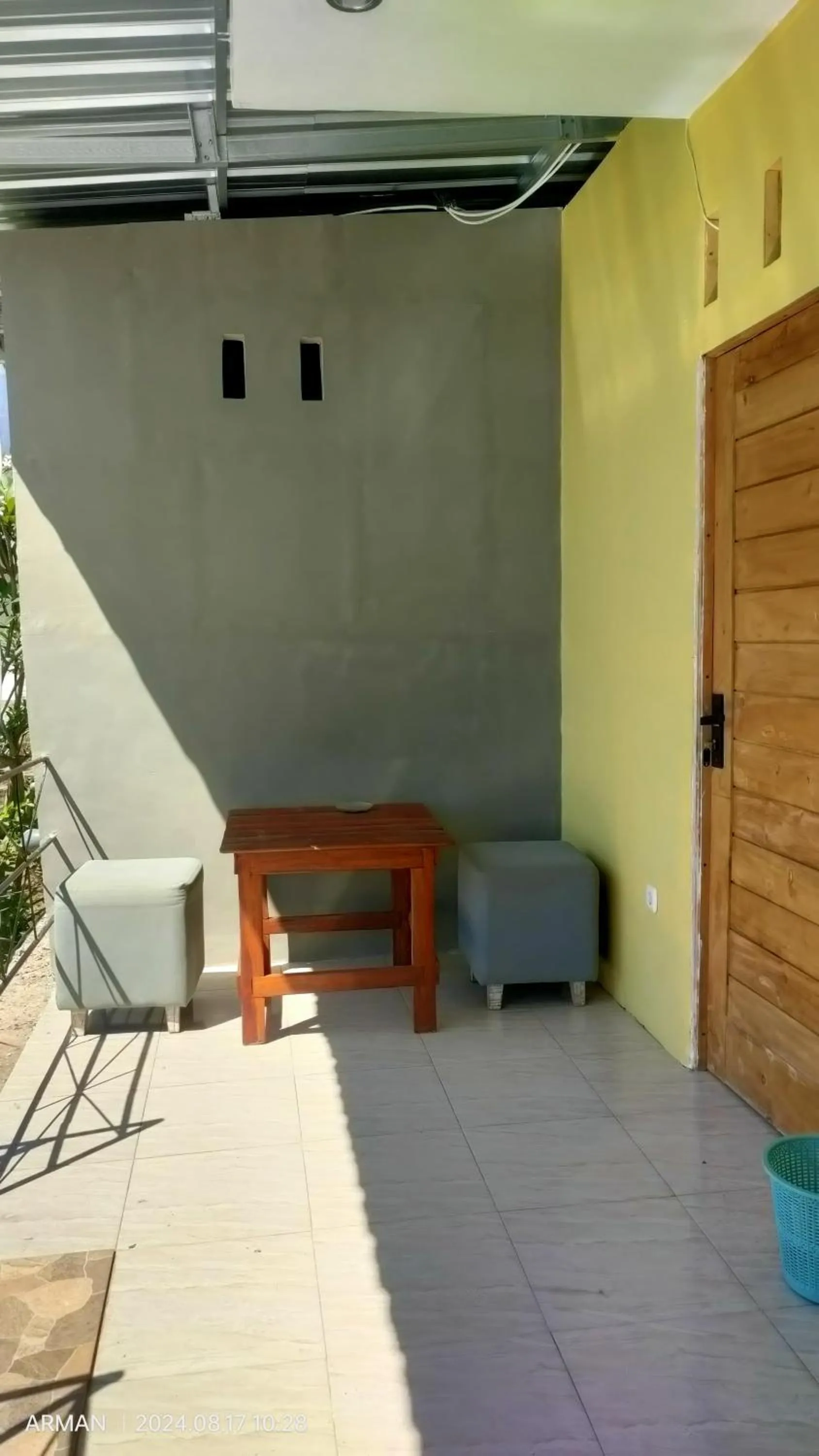 Balcony/Terrace in Angin Mamiri Rinjani Cottages And Restaurant