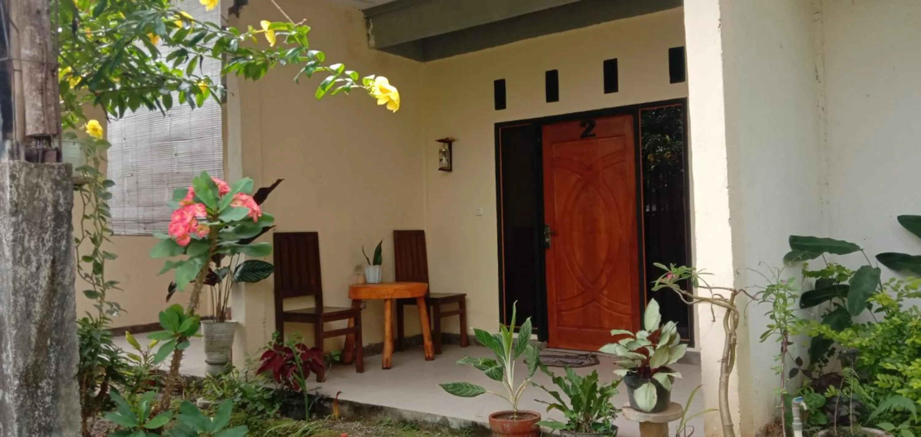 Balcony/Terrace in Angin Mamiri Rinjani Cottages And Restaurant