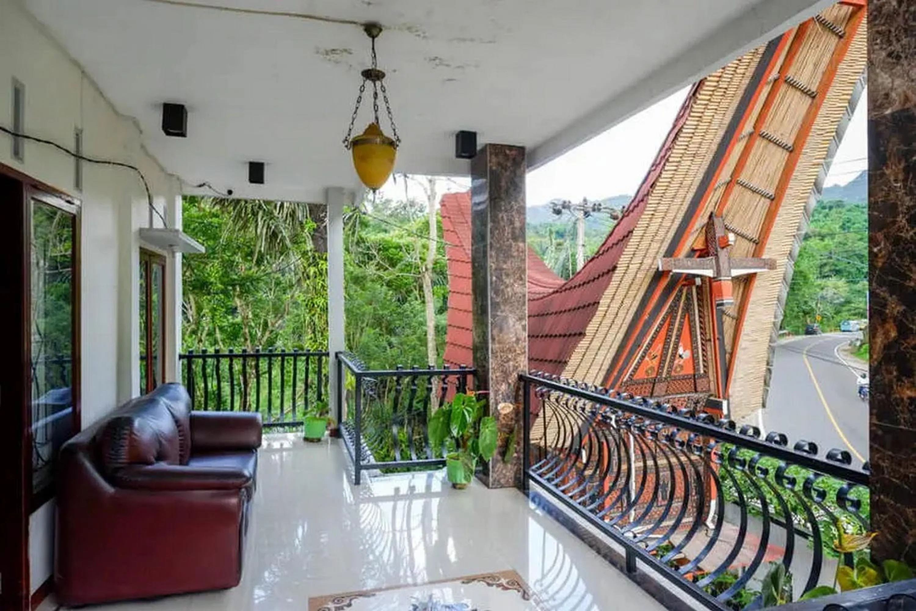 Balcony/Terrace in RedDoorz at Makale Tana Toraja
