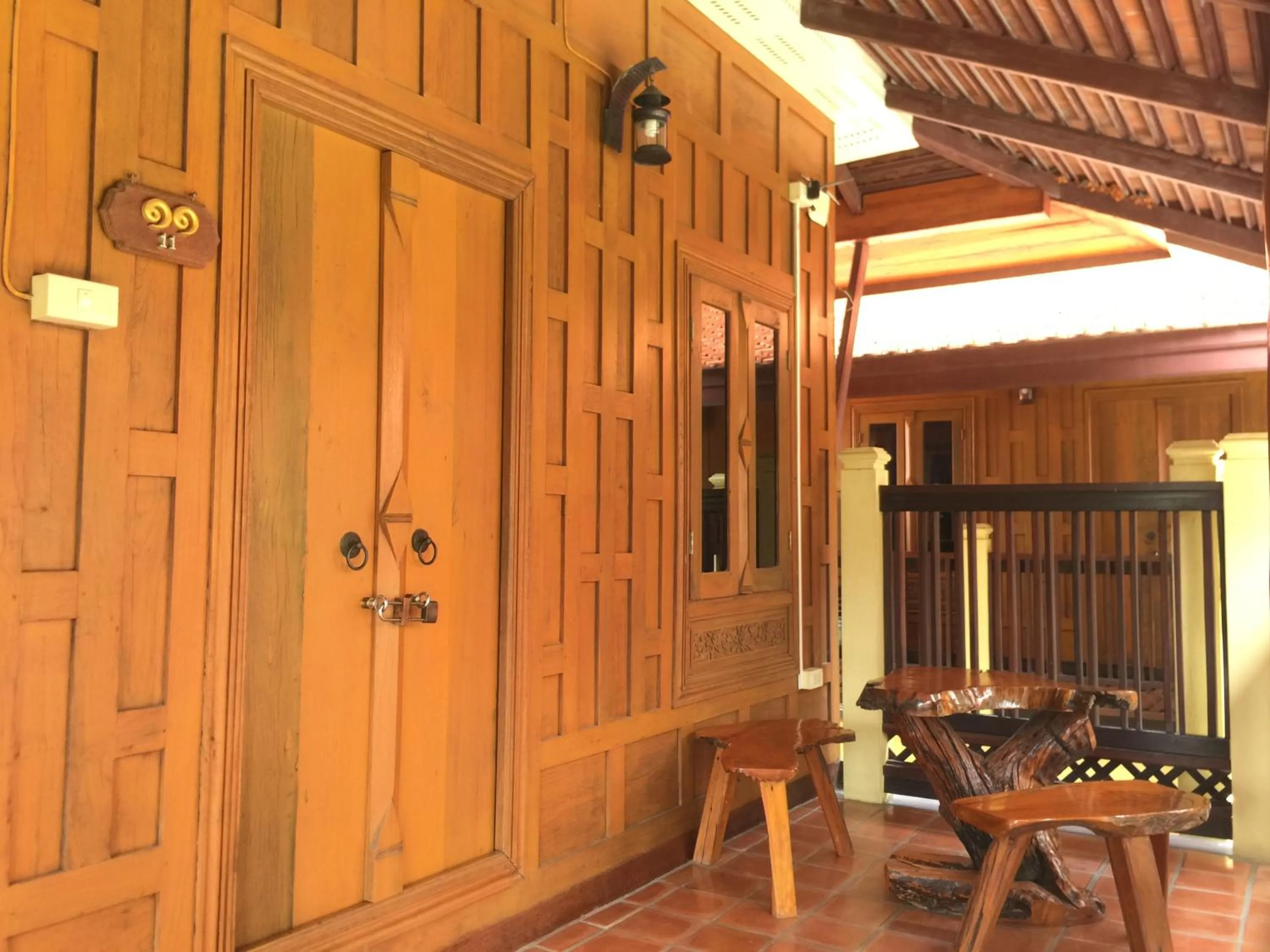 Balcony/Terrace in Luang Chumni Village