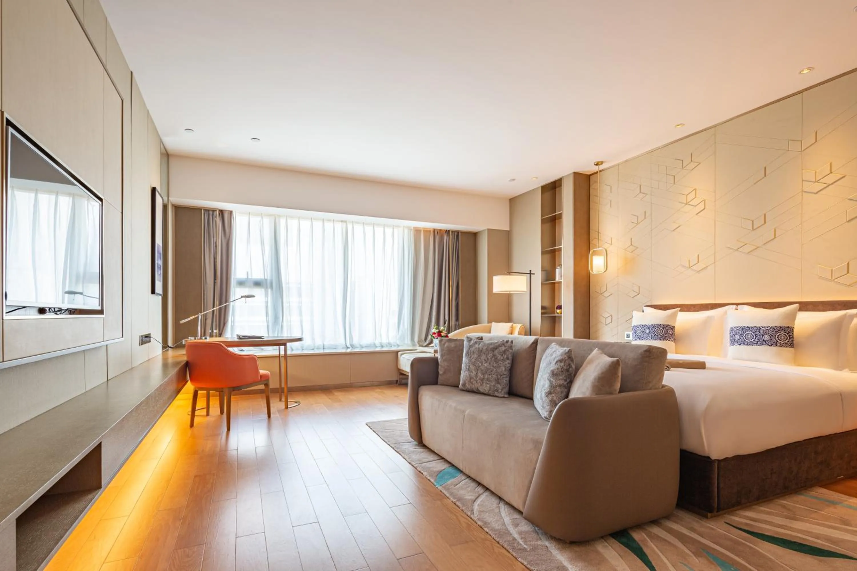 Bed in LIUZHOU PENGYI Hotel