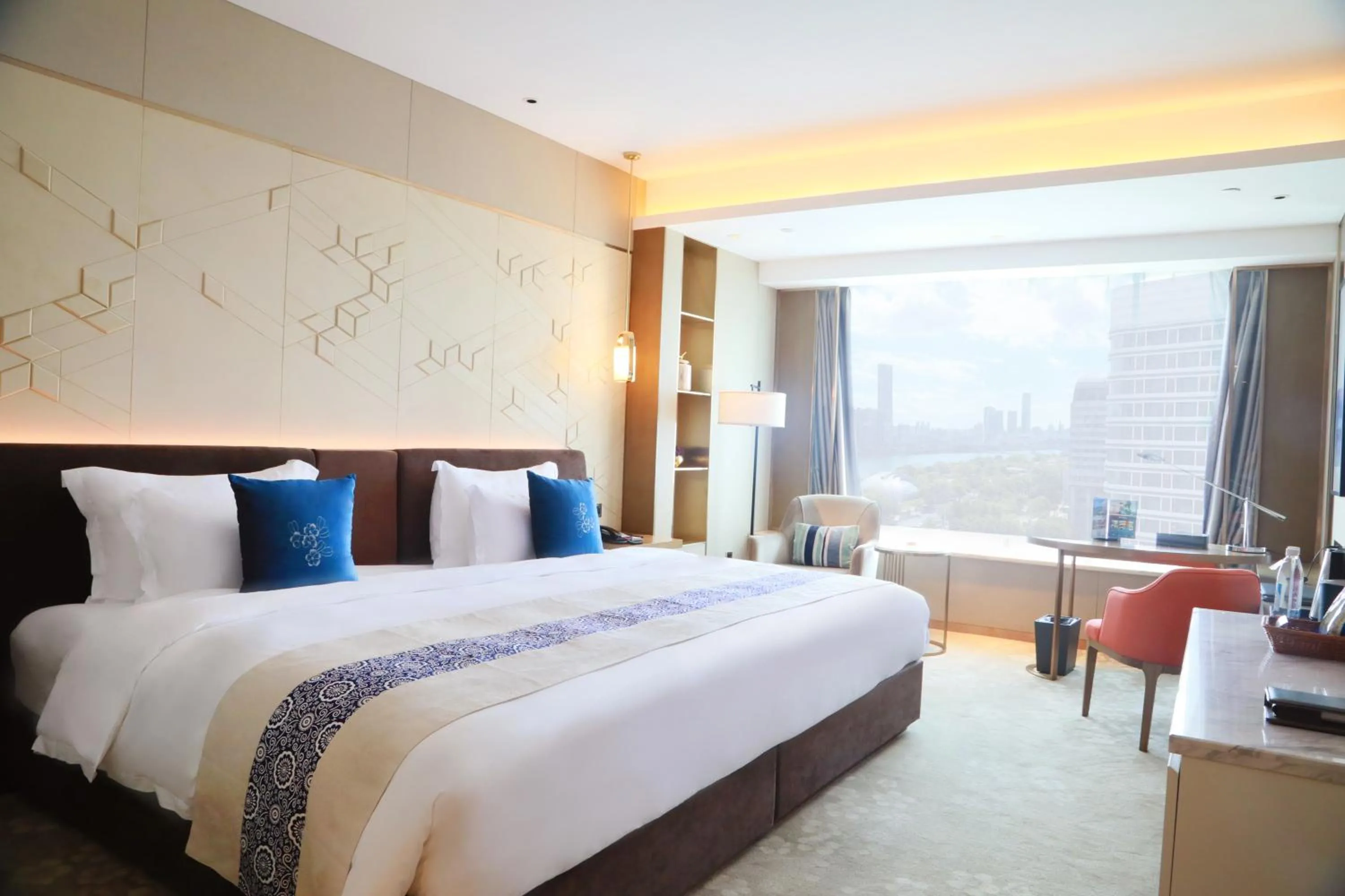 Bed in LIUZHOU PENGYI Hotel