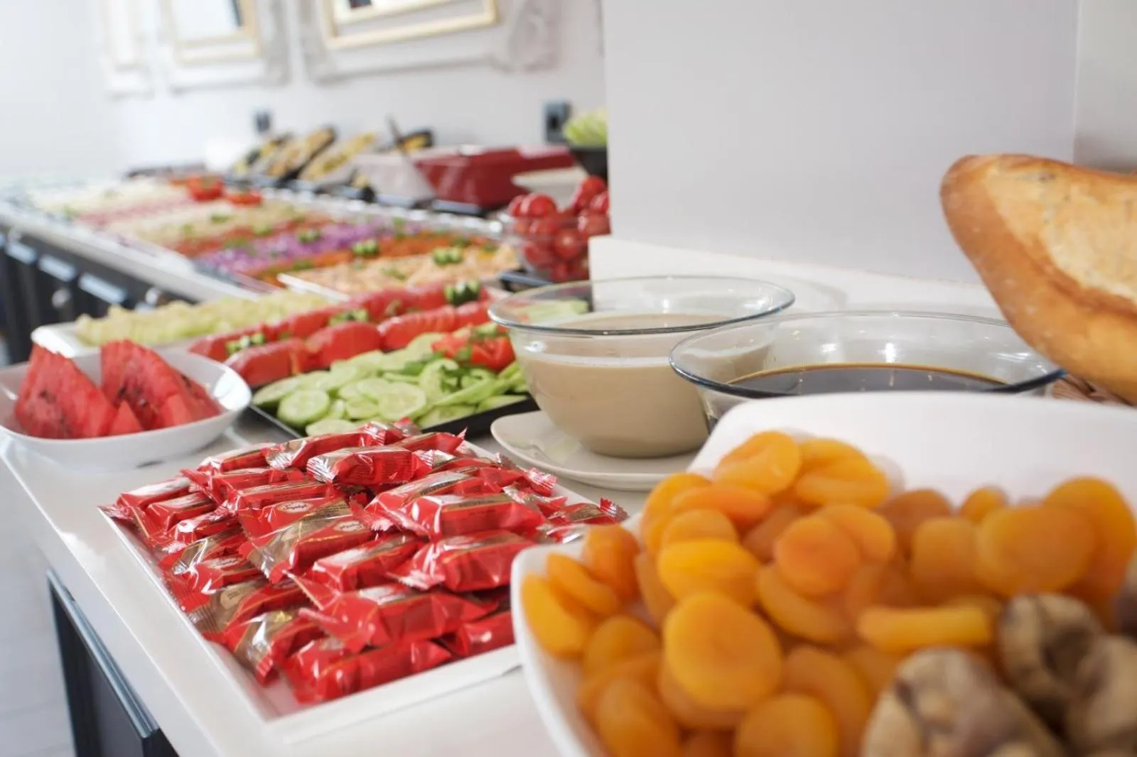 Buffet breakfast in New Florenta Hotel