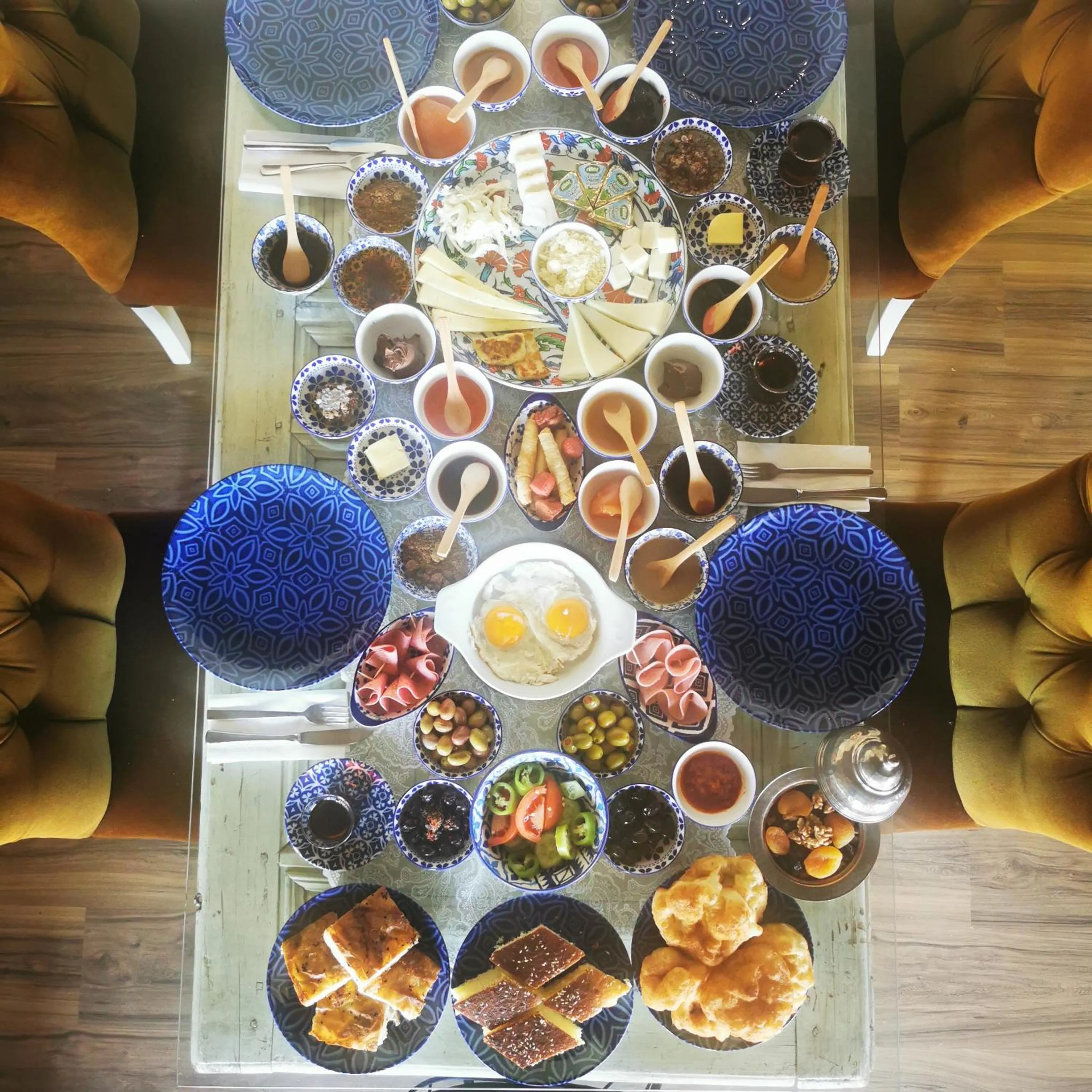 Food and drinks in Sakli Konak Cappadocia Hotel&Restaurant