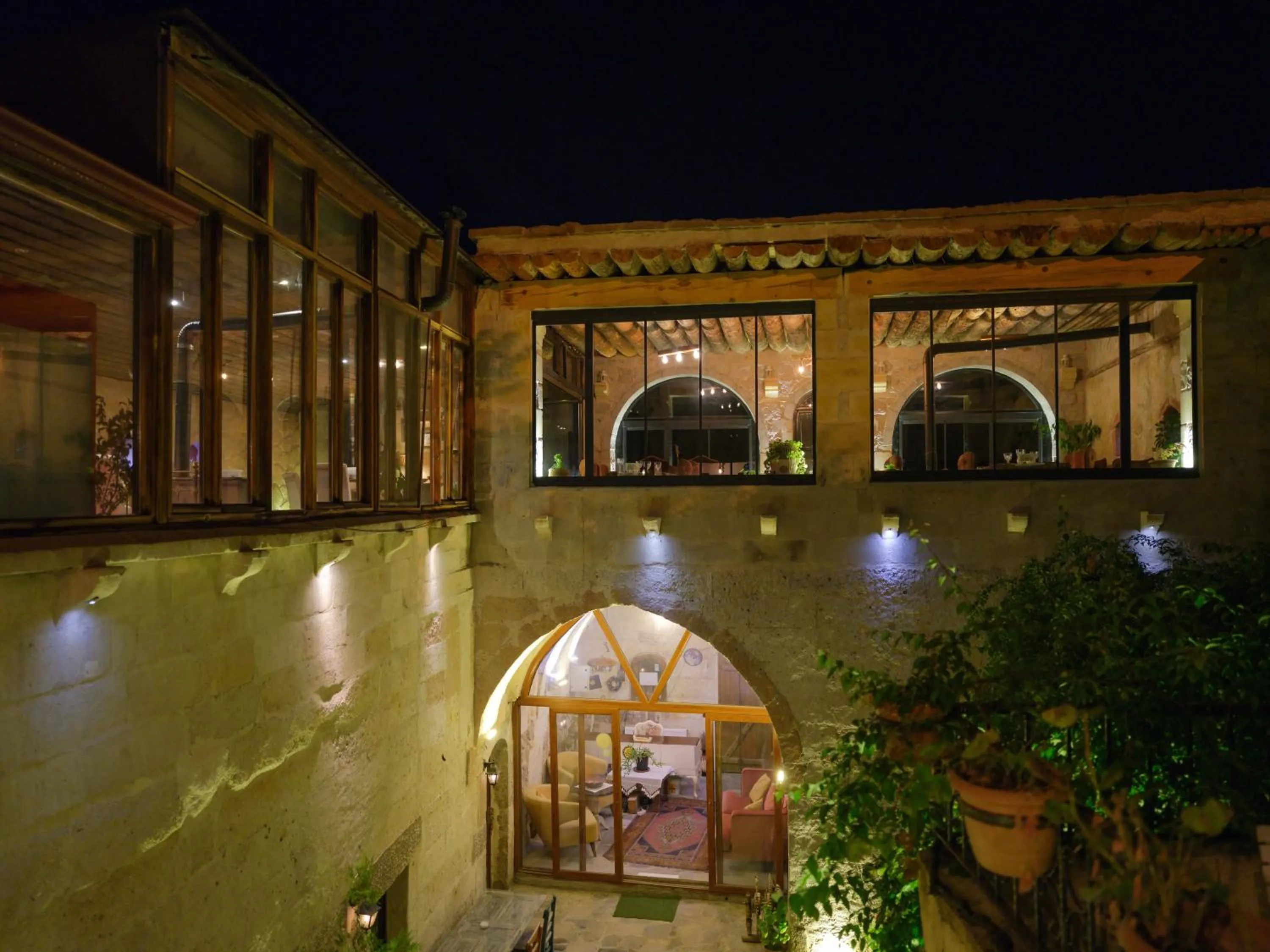 Balcony/Terrace in Sakli Konak Cappadocia Hotel&Restaurant