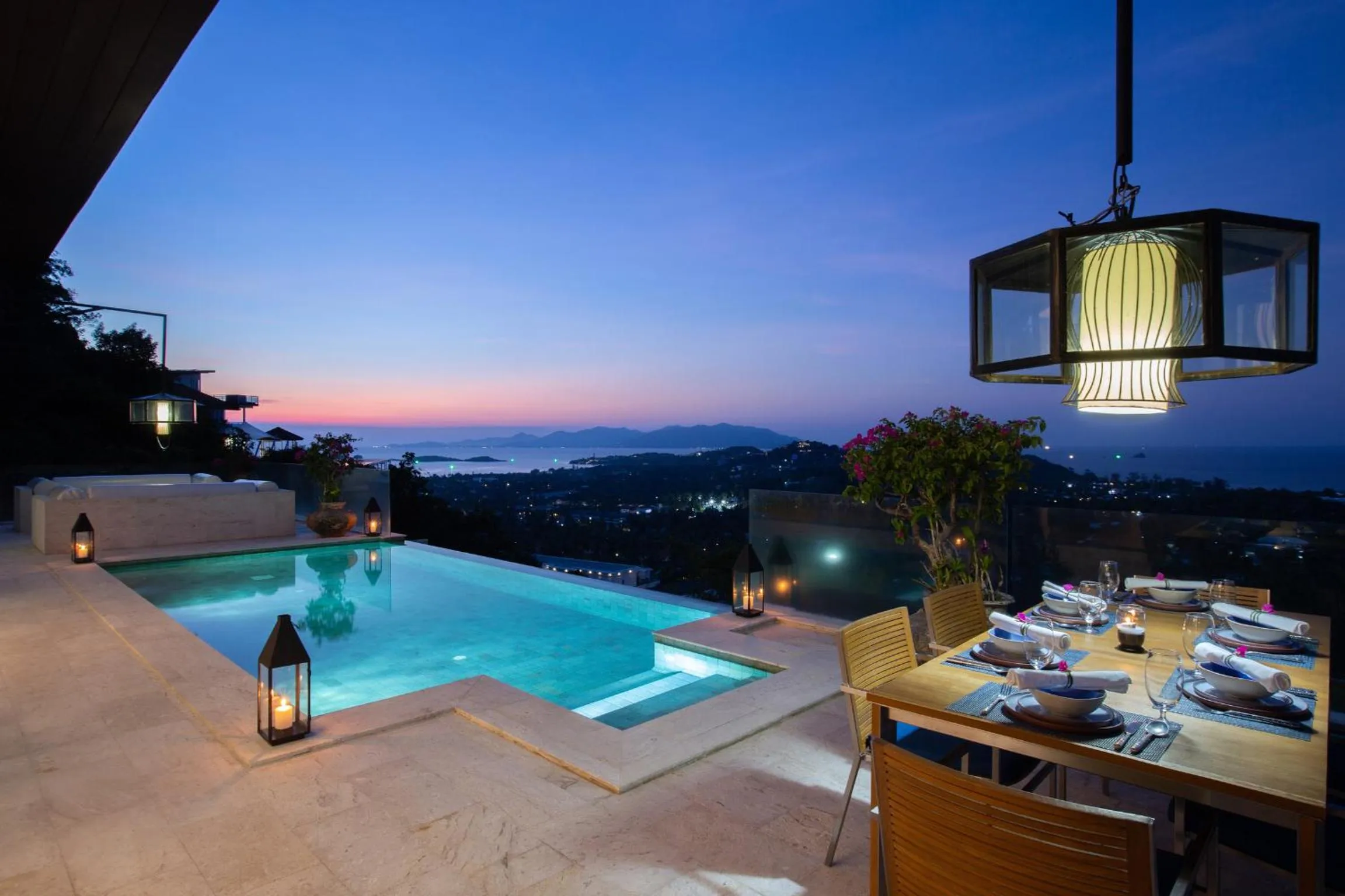 Villa Belle - fully serviced private sea view villa with an award winning in-house cook