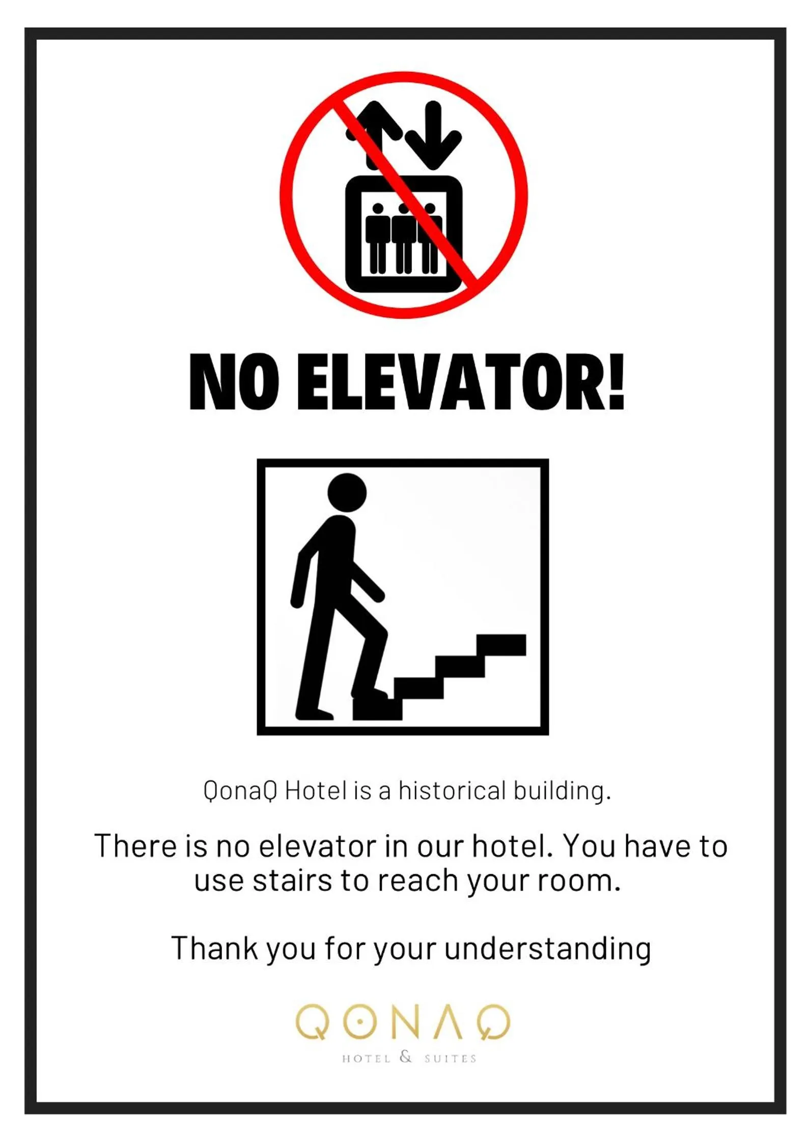 elevator in QONAQ HOTEL & SUITES