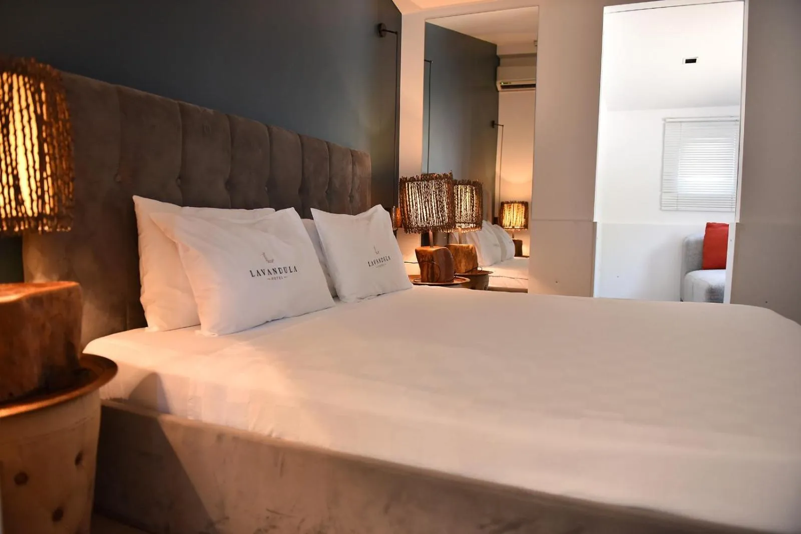 Bed in Levent Lavandula Hotel