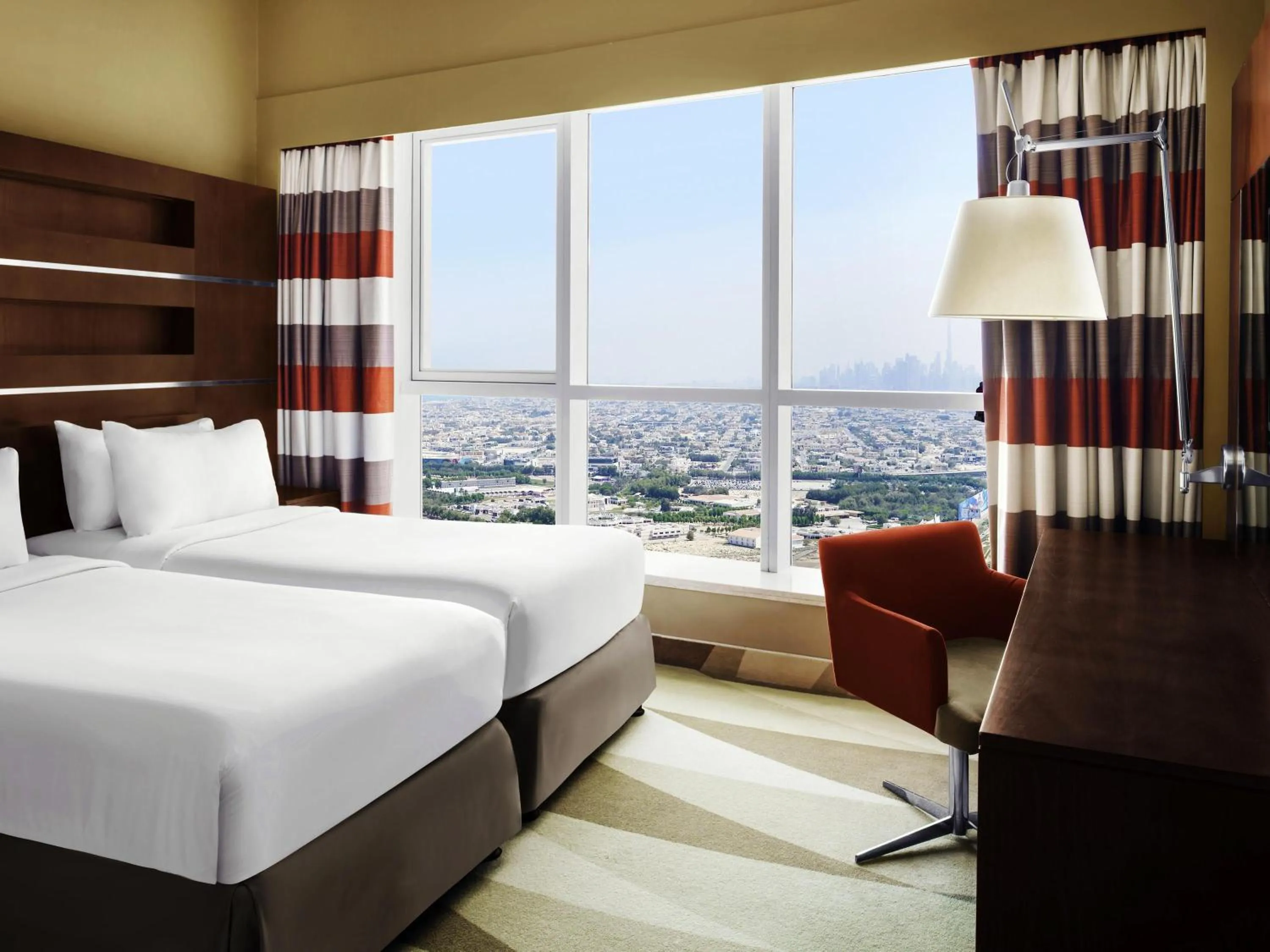 Bedroom, Bed in Novotel Dubai Al Barsha