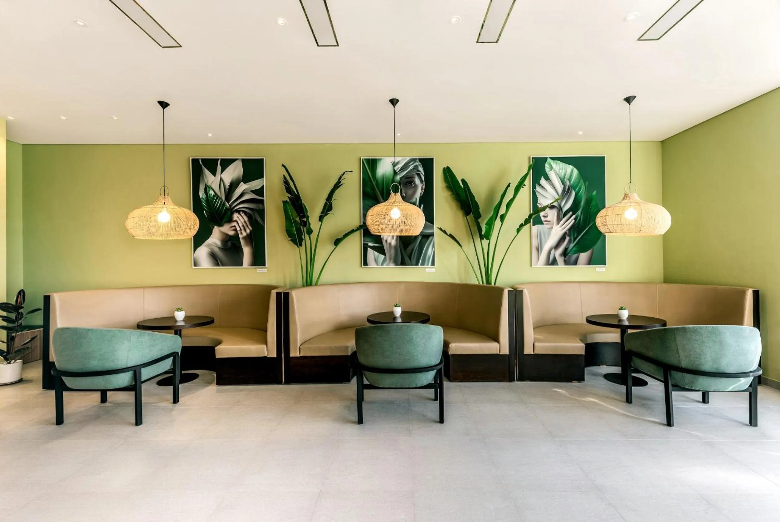 Seating area in Novotel Dubai Al Barsha