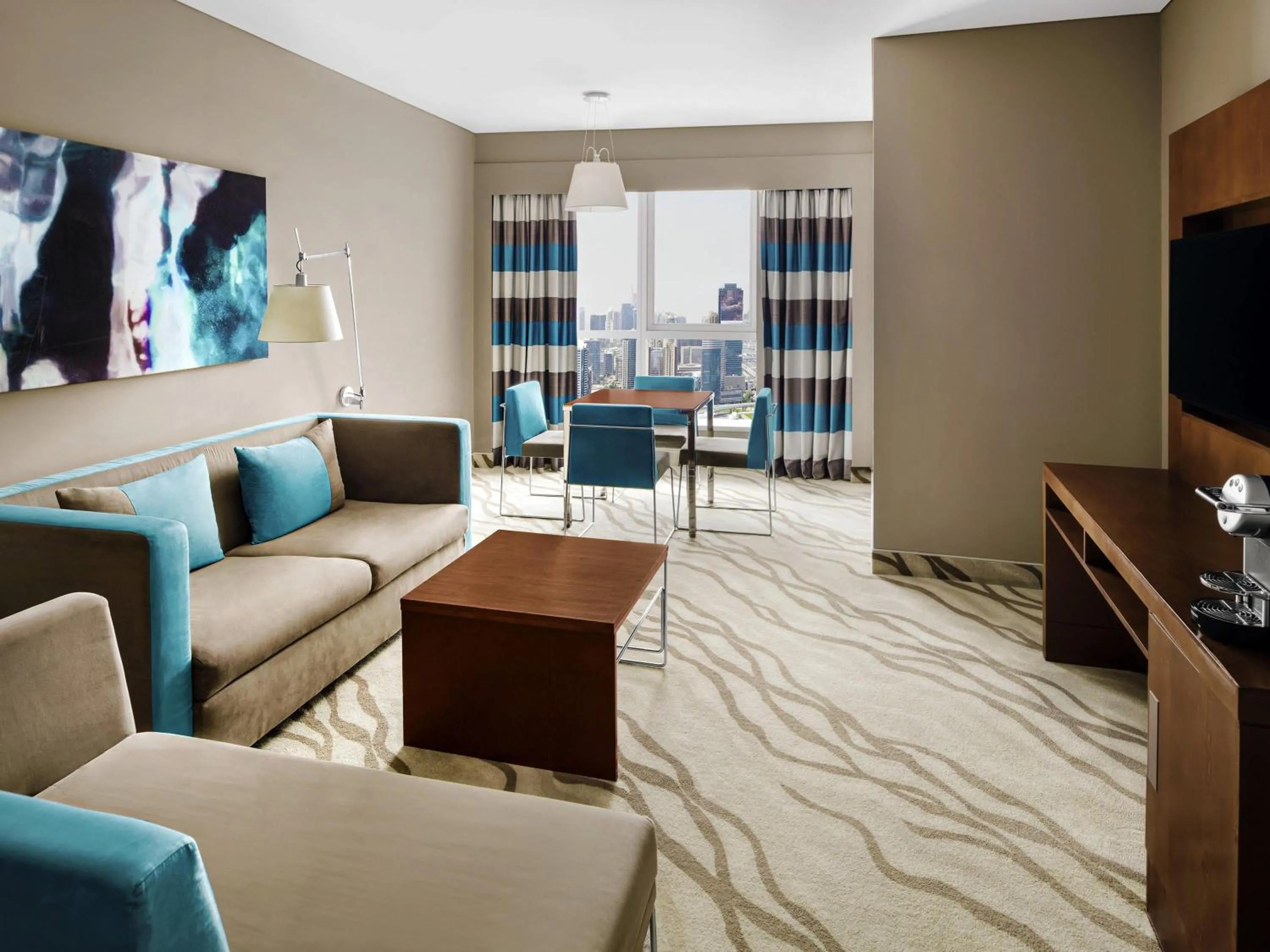 Bedroom in Novotel Dubai Al Barsha