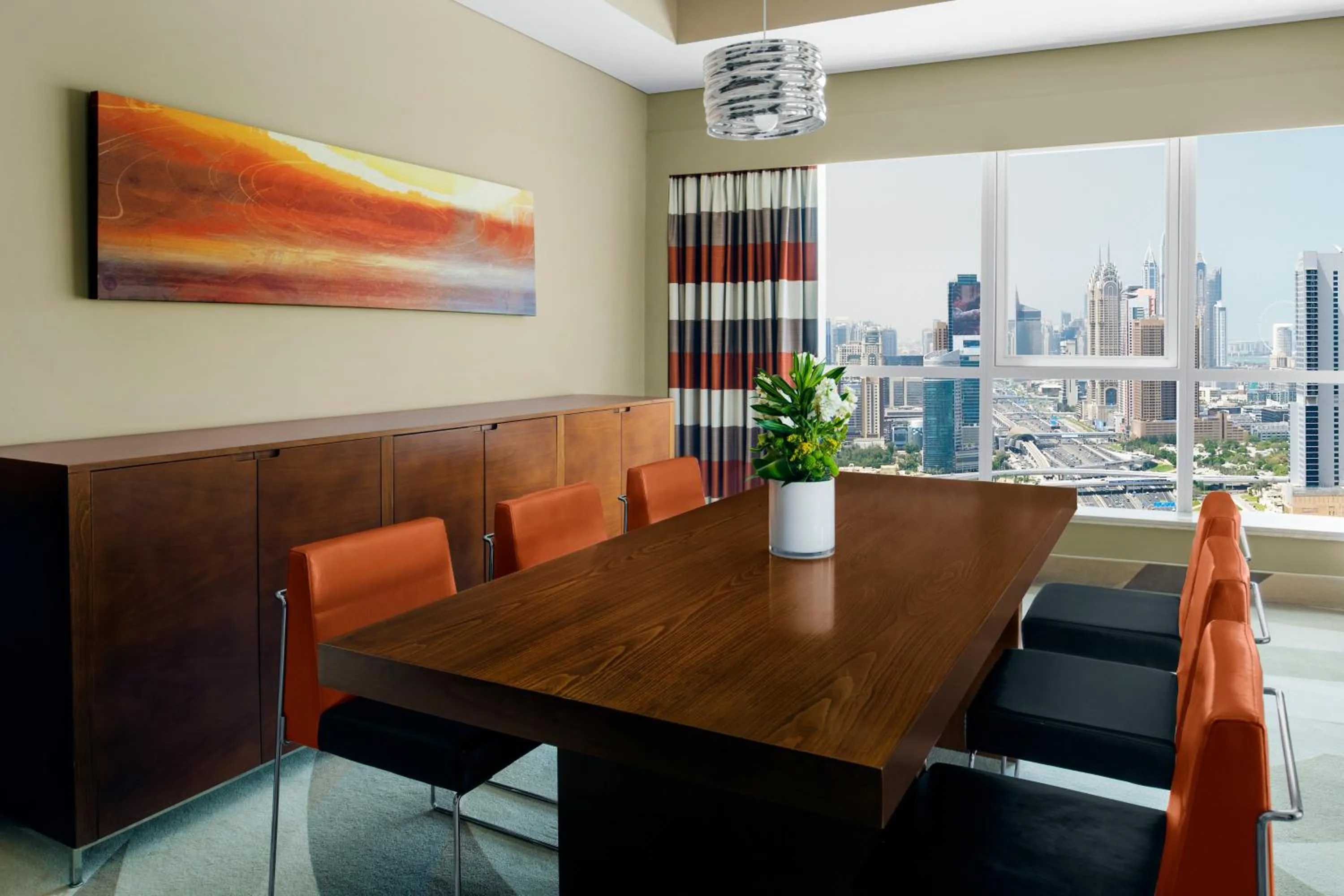 Living room in Novotel Dubai Al Barsha