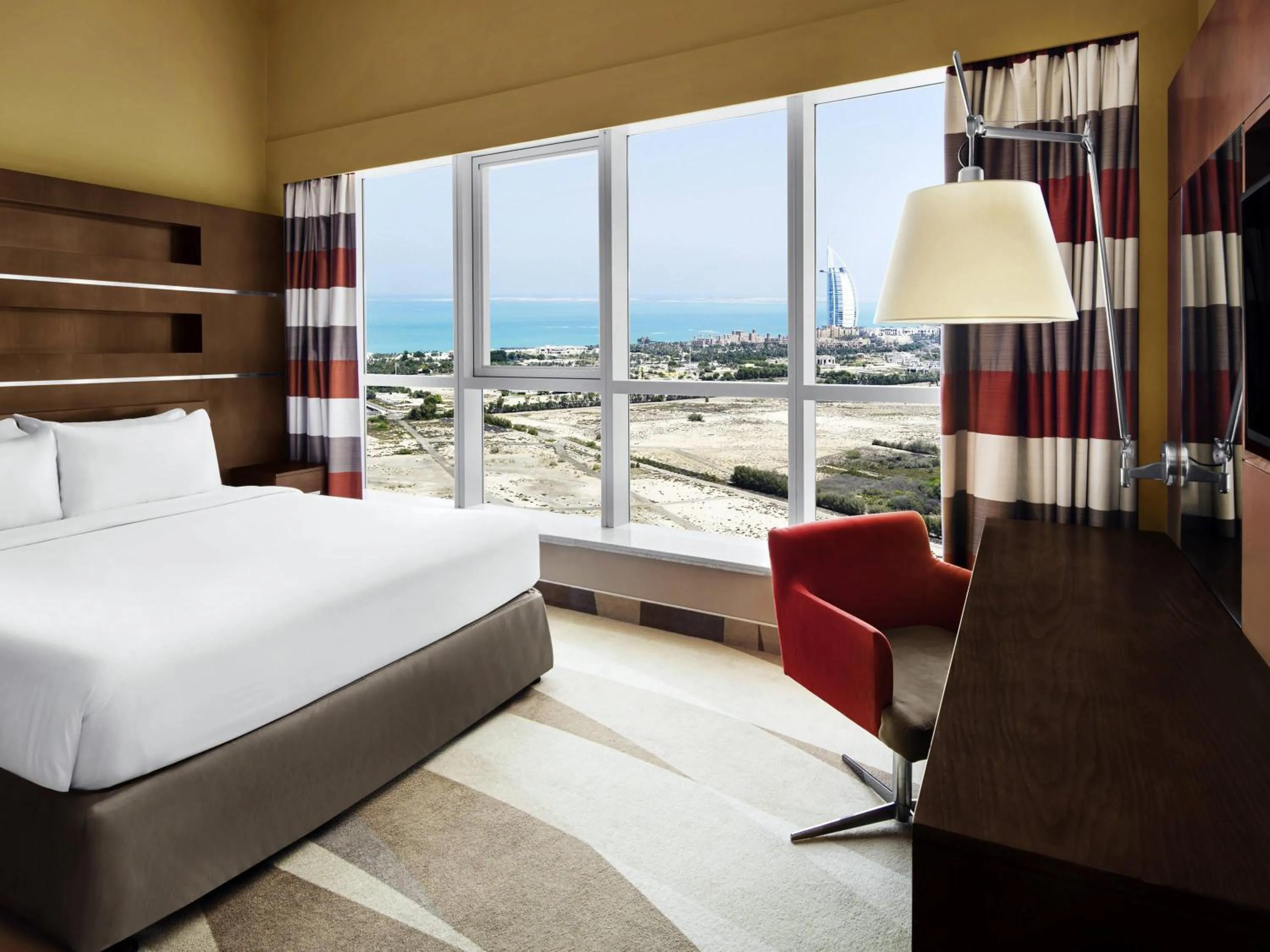 Bedroom, Bed in Novotel Dubai Al Barsha