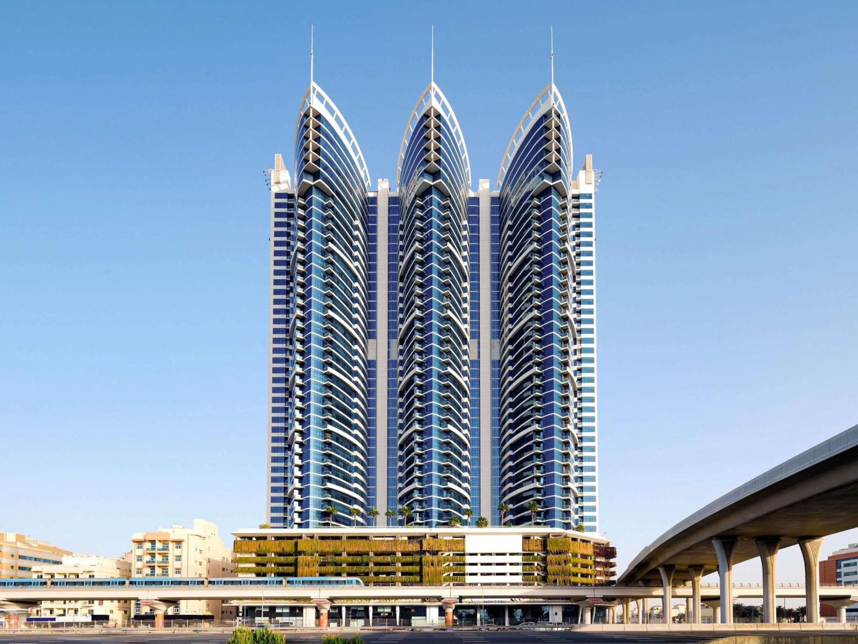 Property building in Novotel Dubai Al Barsha