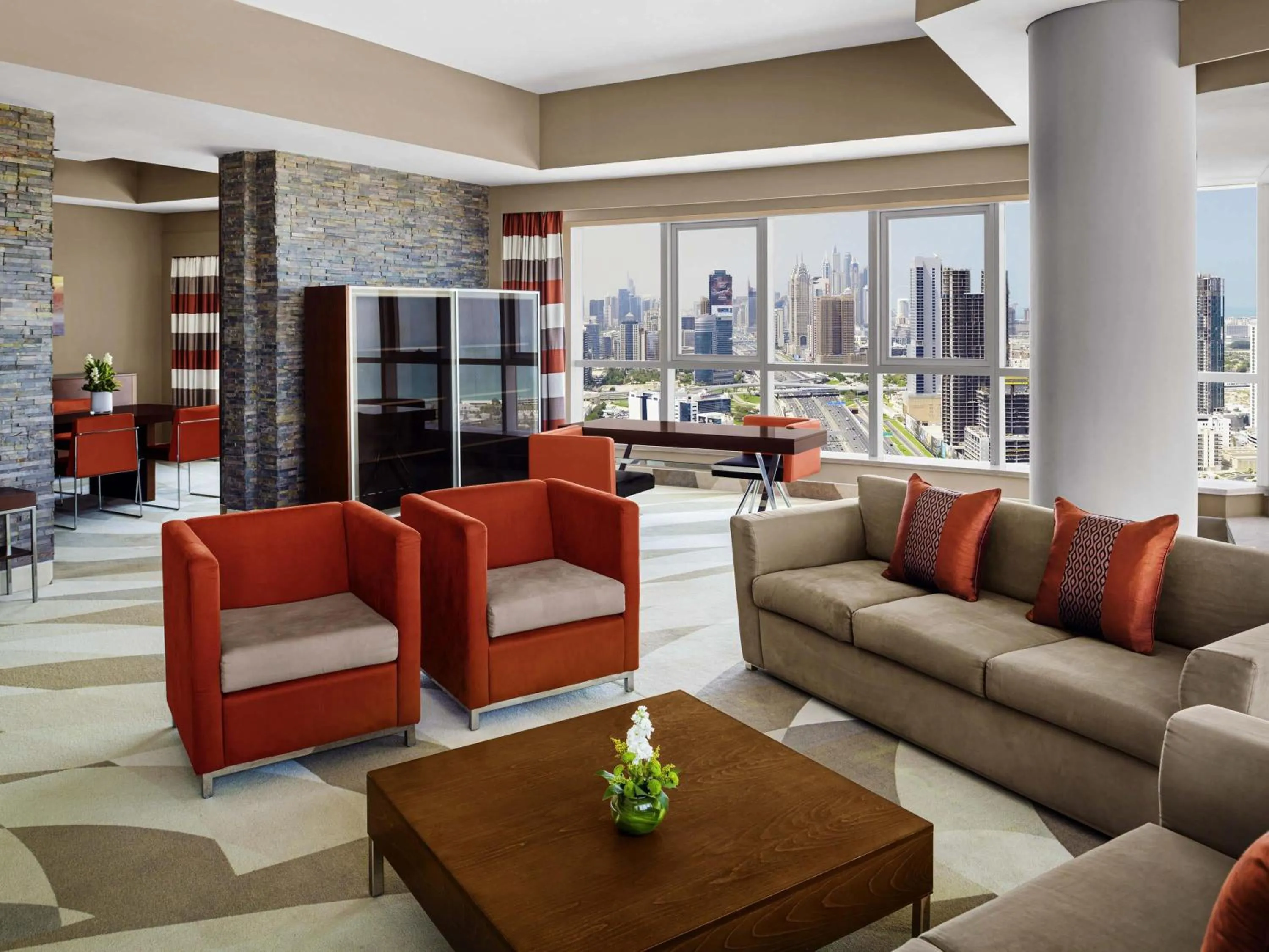 Bedroom in Novotel Dubai Al Barsha