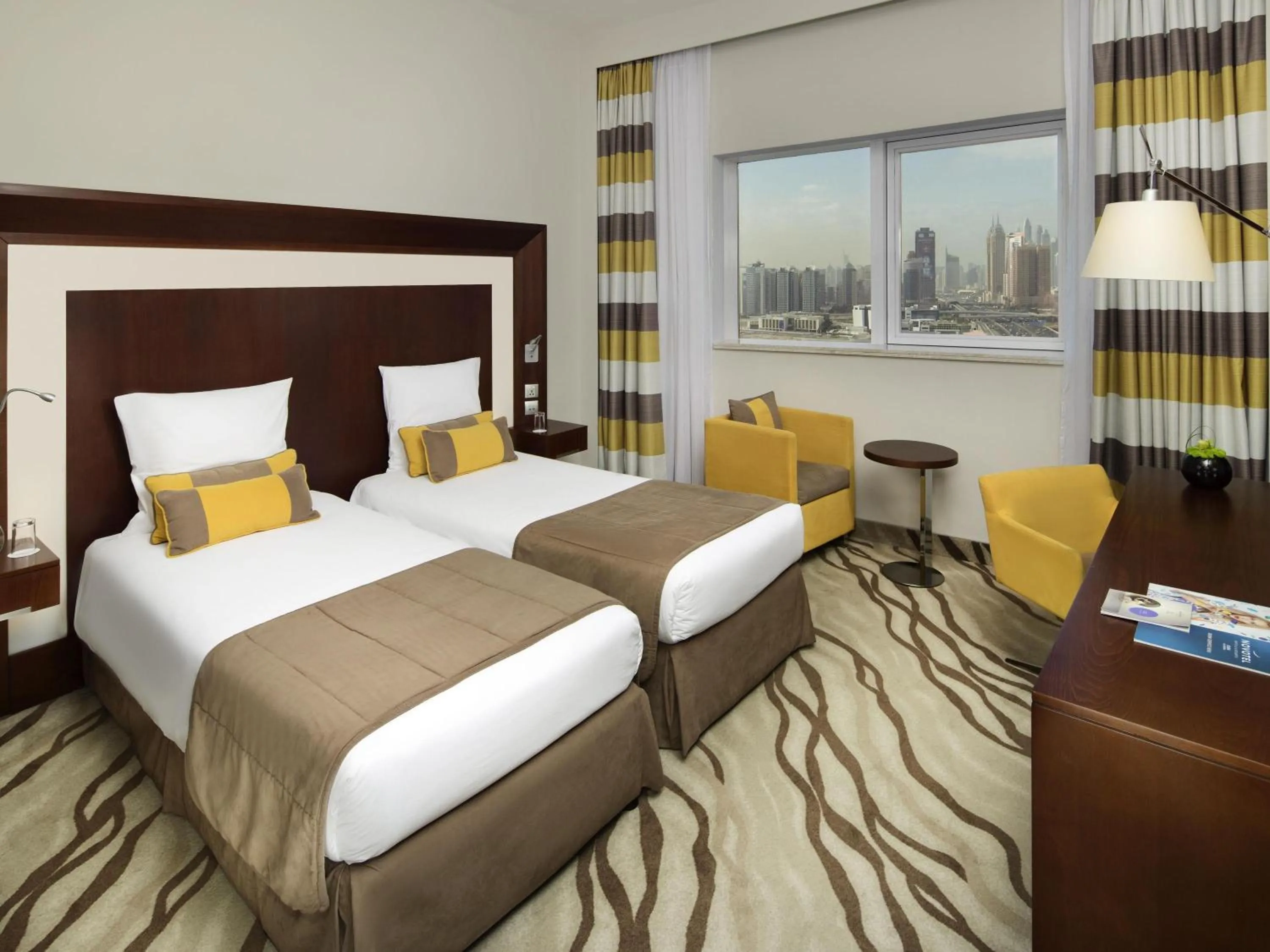 Bedroom, Bed in Novotel Dubai Al Barsha