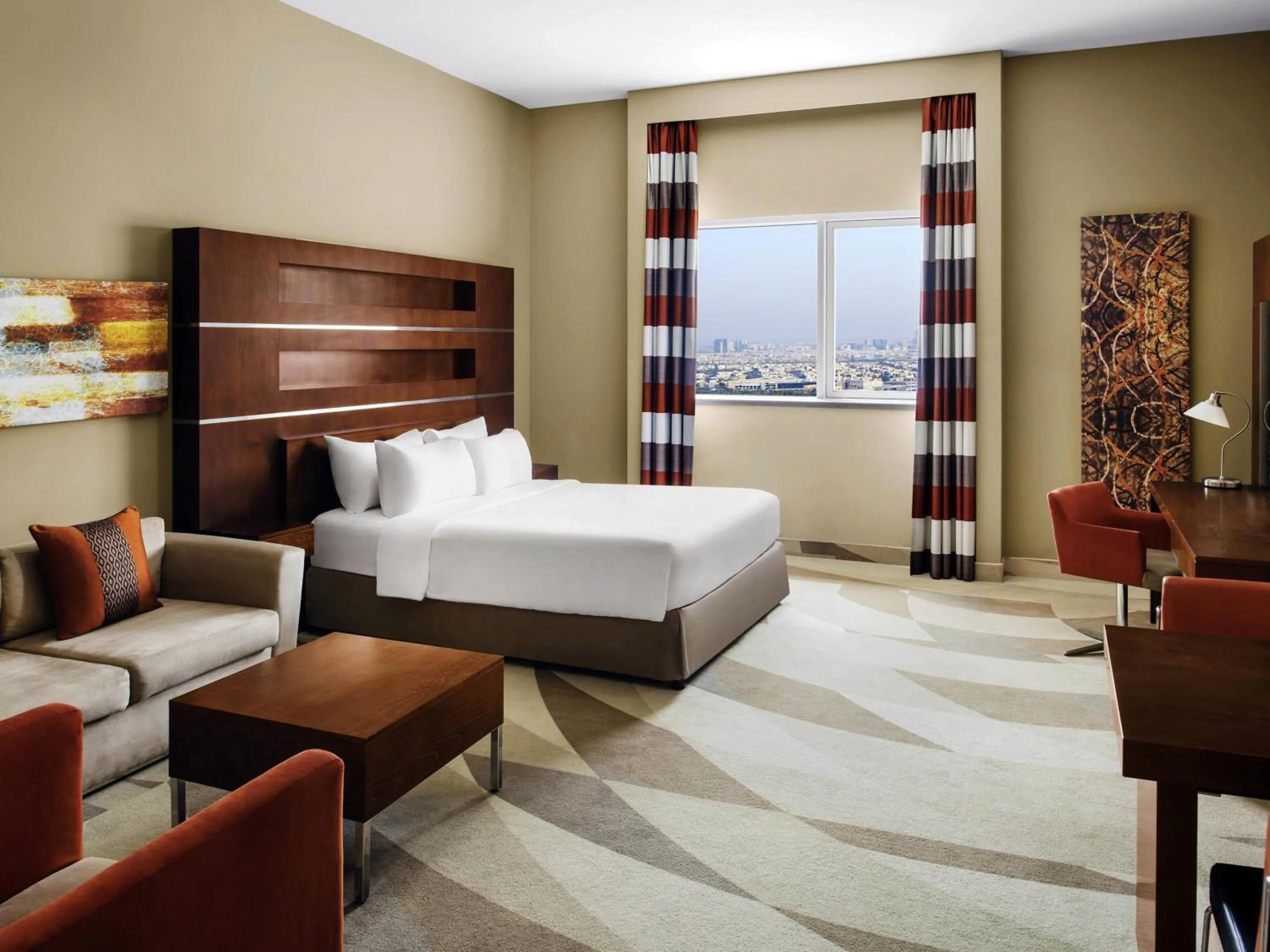 Bedroom, Bed in Novotel Dubai Al Barsha