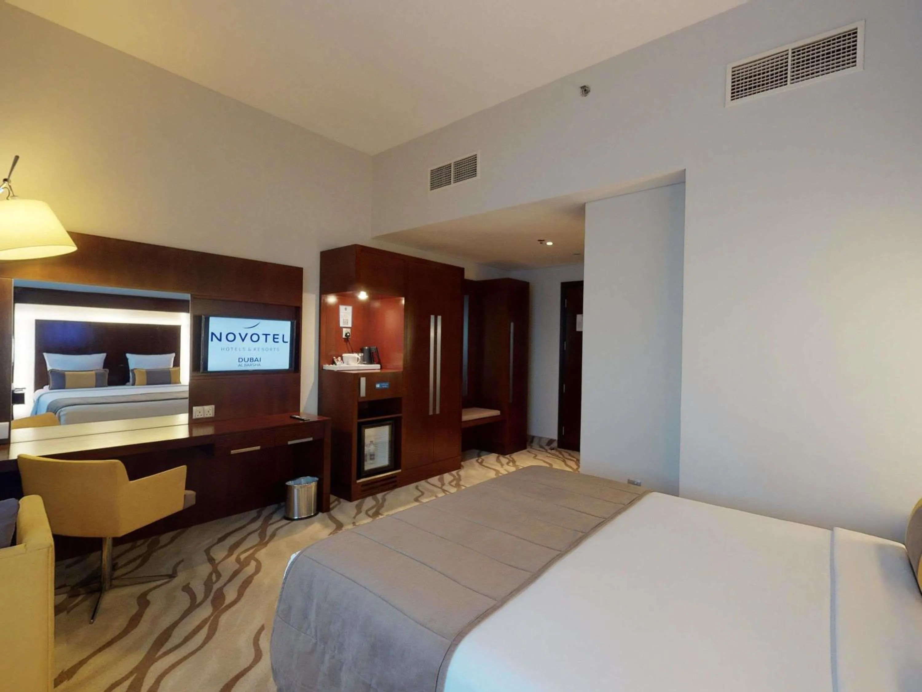 Bedroom, Bed in Novotel Dubai Al Barsha