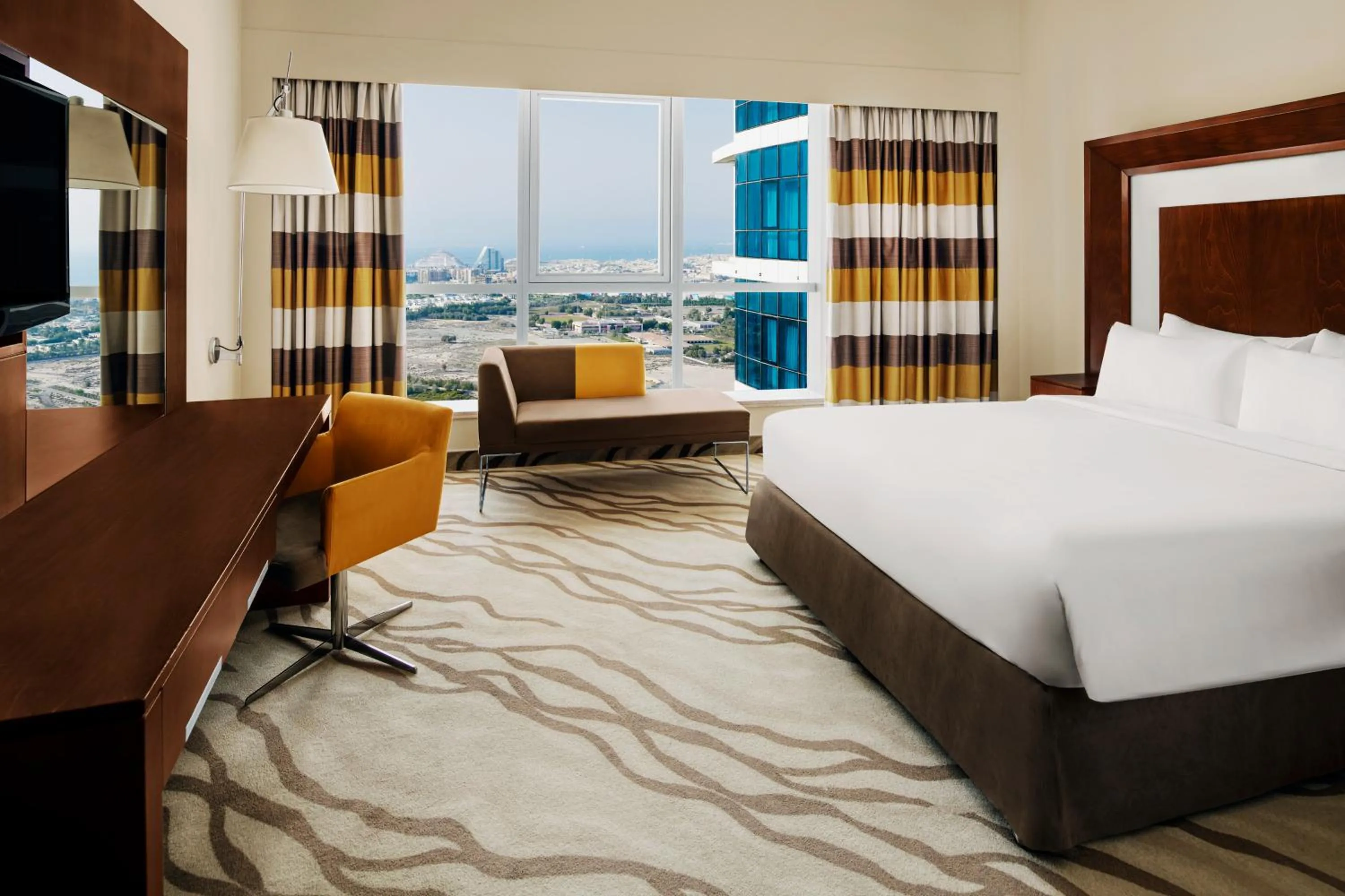 Bed in Novotel Dubai Al Barsha