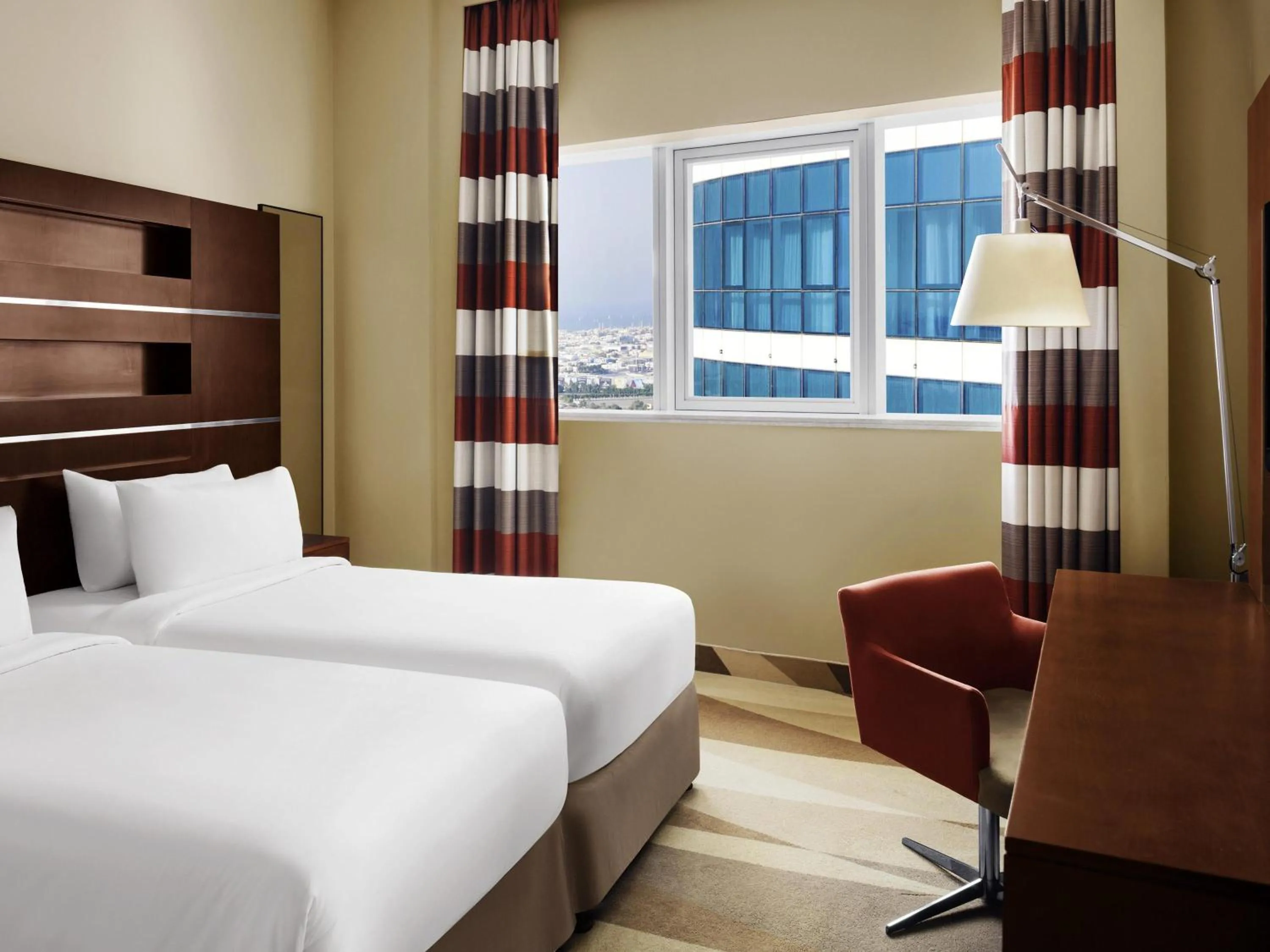 Bedroom, Bed in Novotel Dubai Al Barsha