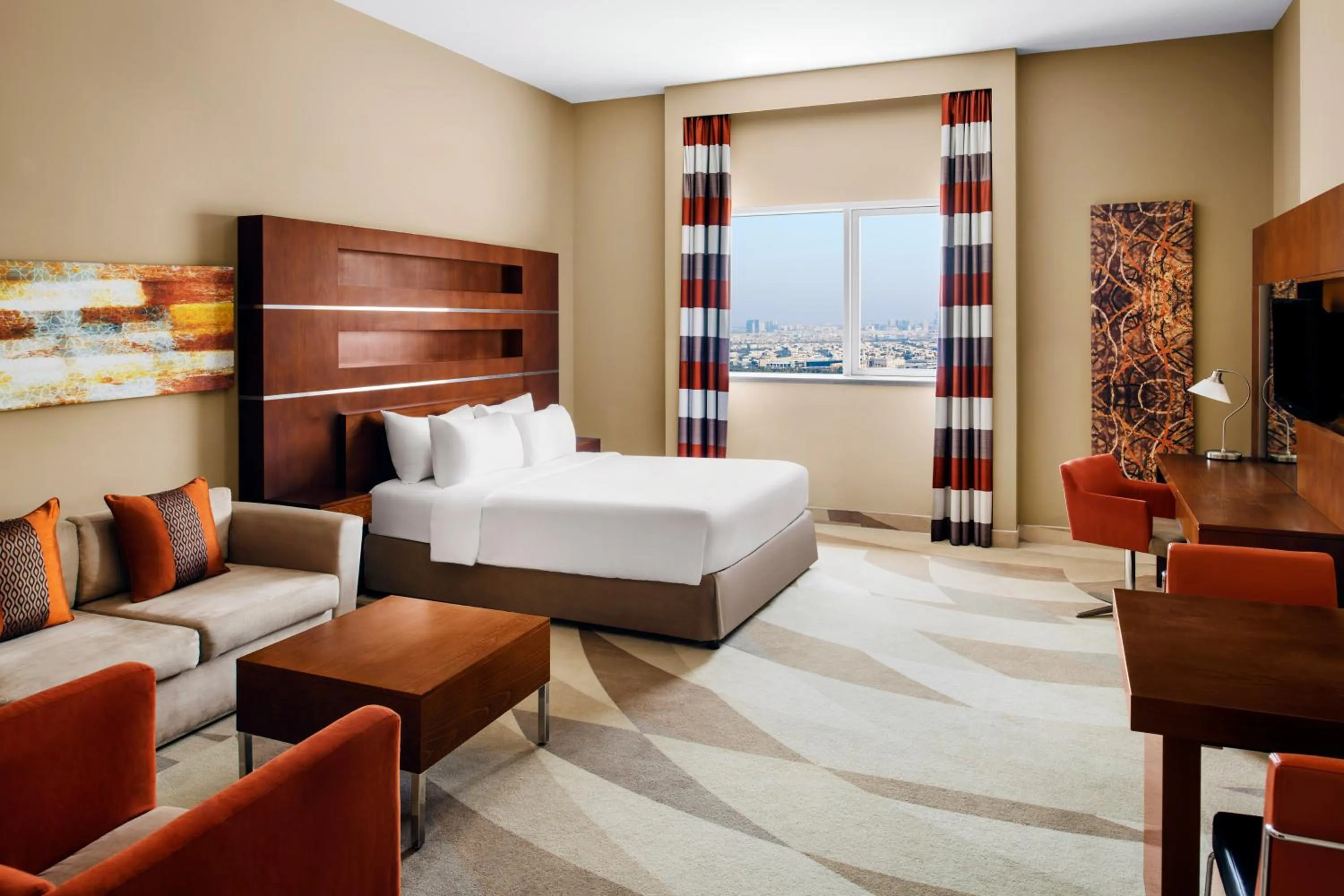 Bedroom, Bed in Novotel Dubai Al Barsha