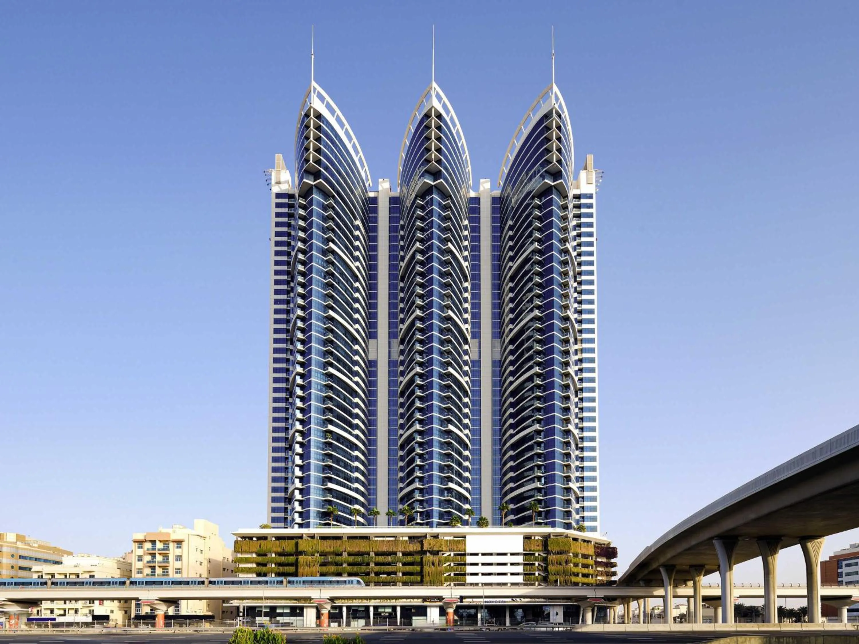 Property building in Novotel Dubai Al Barsha