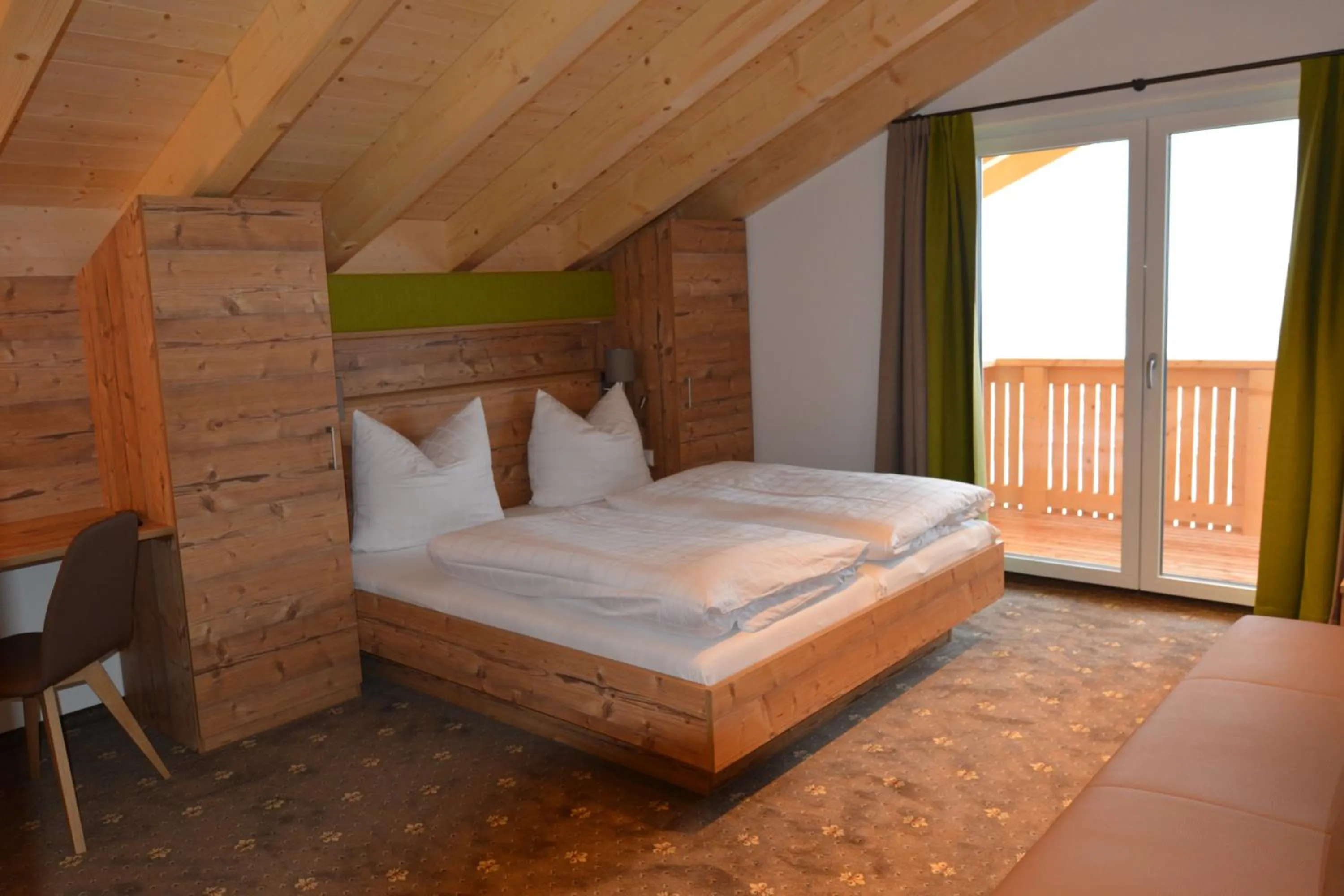 Bed in Pension Alpenblick