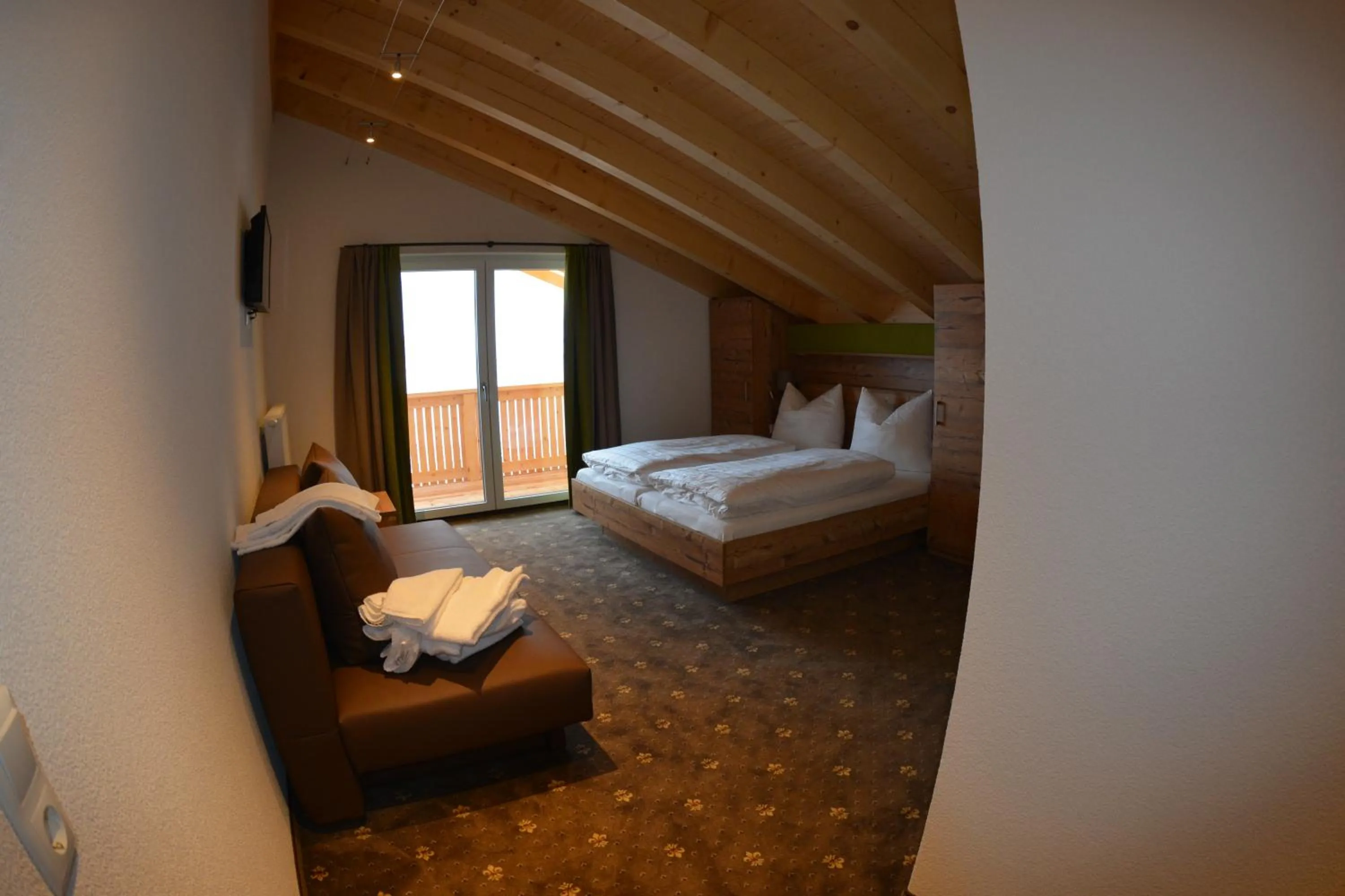 Bed in Pension Alpenblick